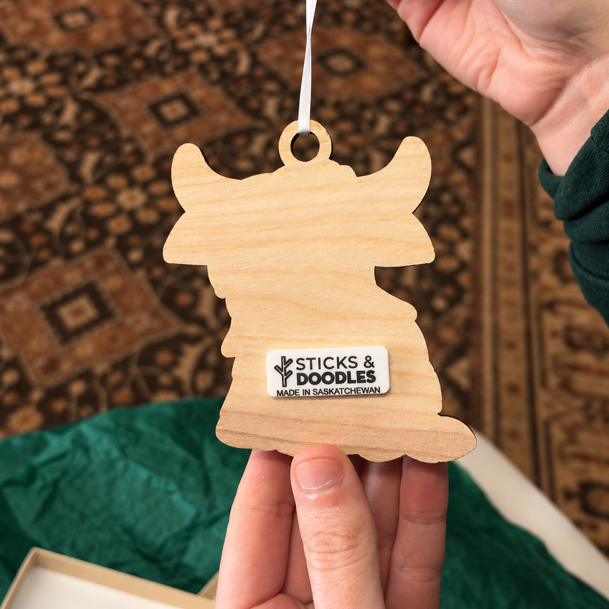 Highland Cow Ornament