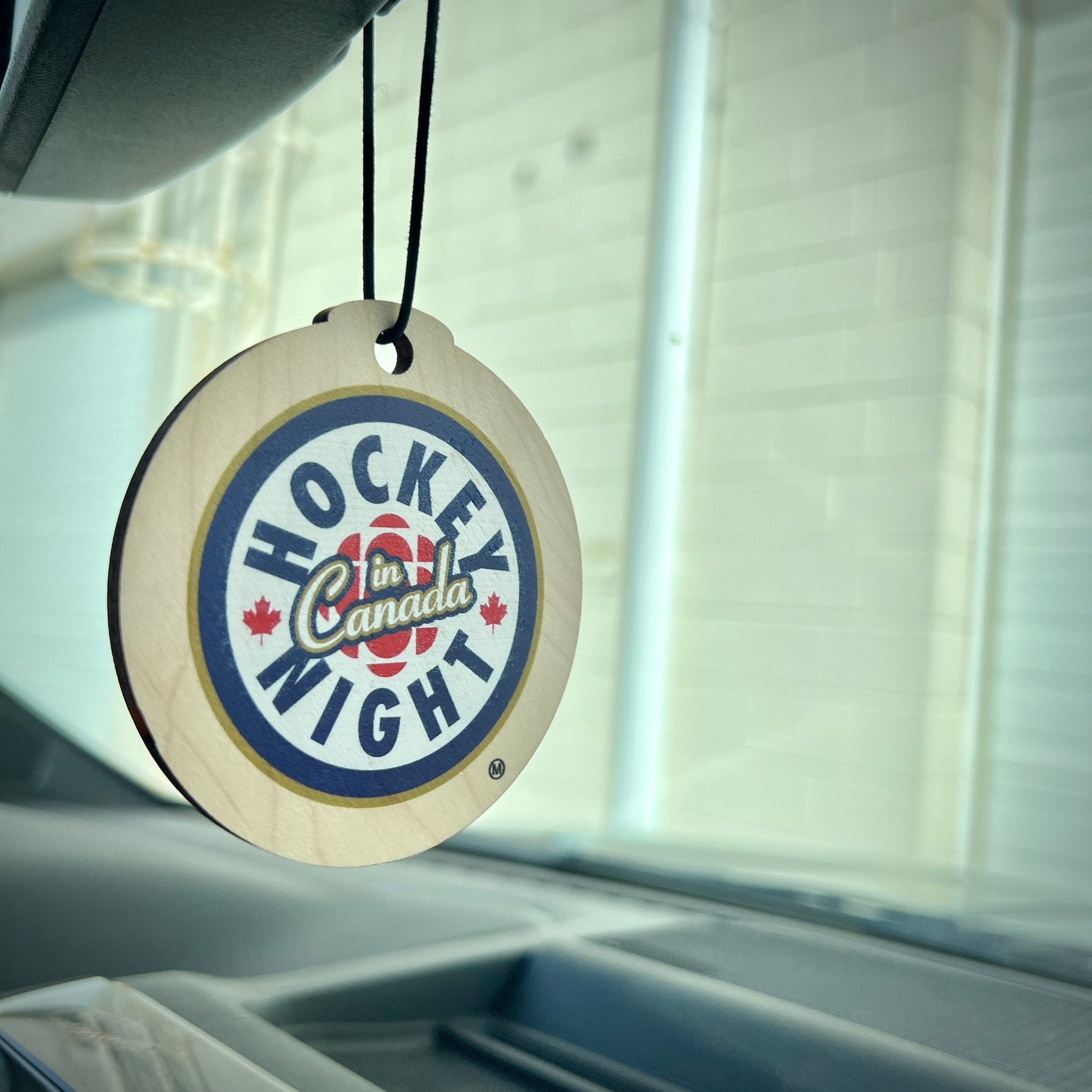 Hockey Night in Canada Wooden Collectors Ornament / Magnet (Choose from 2 Logos!) - Sticks & Doodles