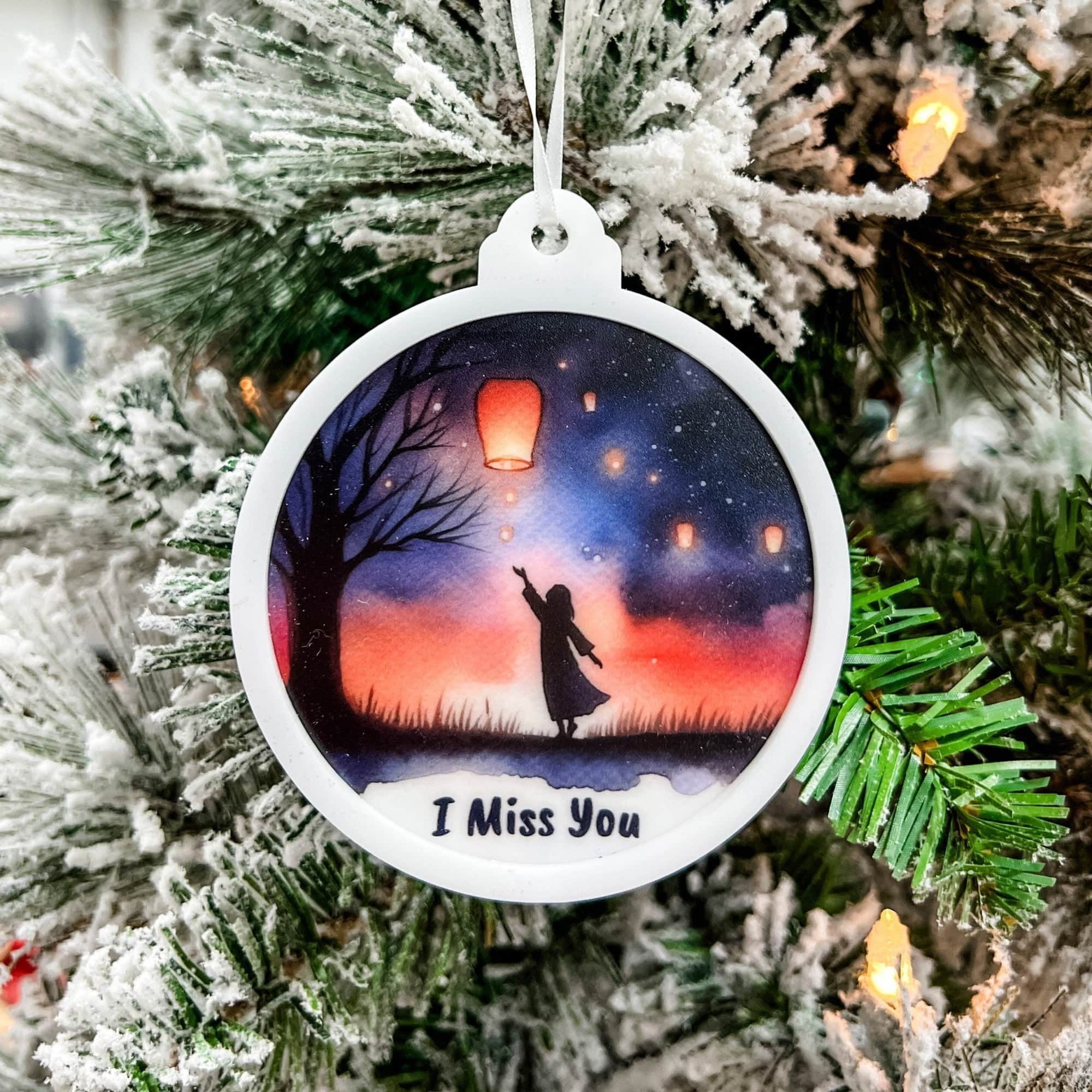 I Miss You | Acrylic Ornament