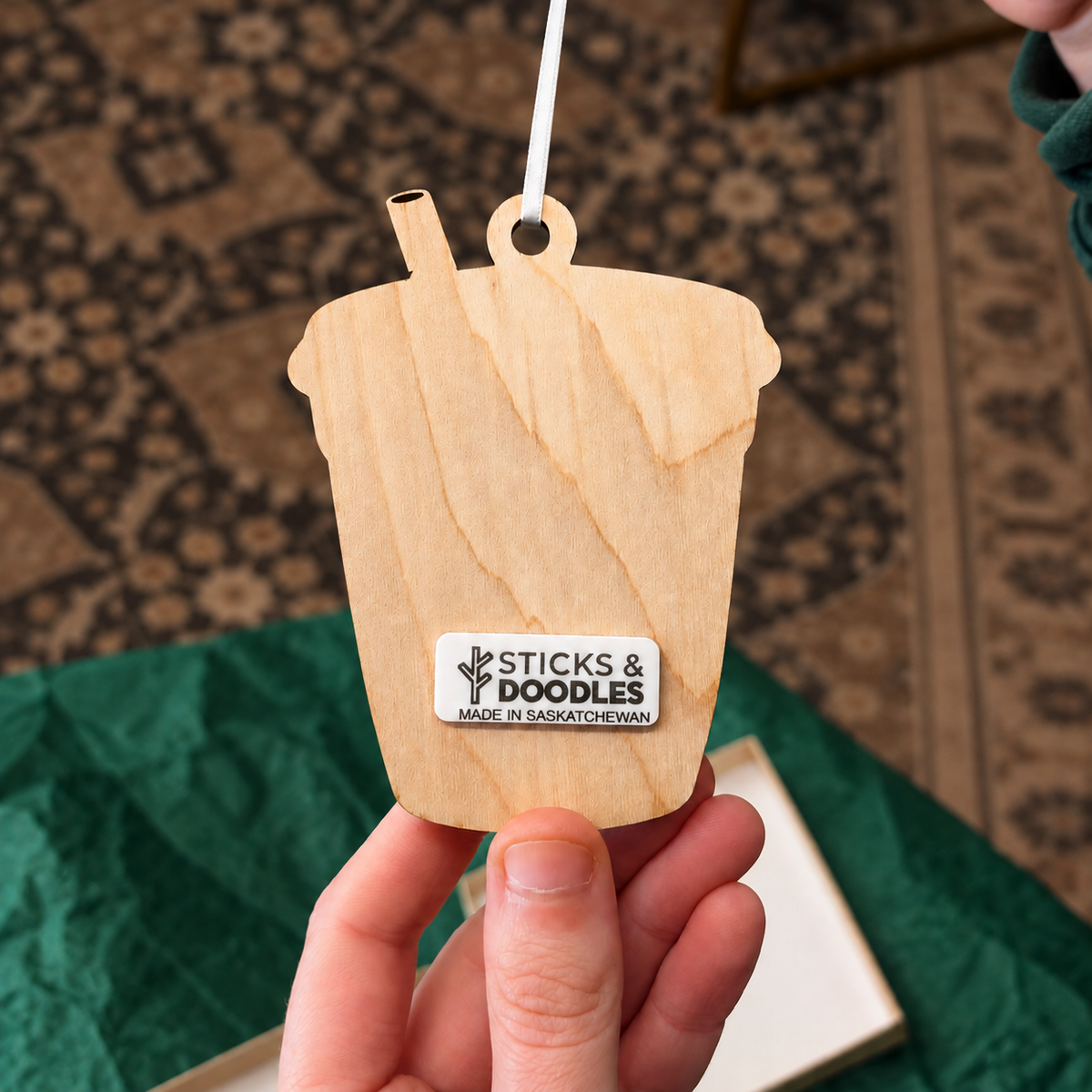 Iced Matcha Ornament