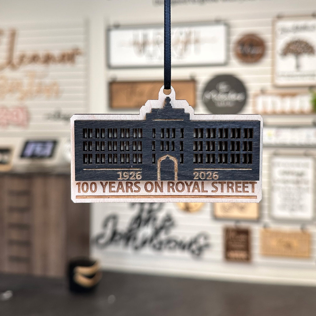 Commemorative 100 Years on Royal Luther College Ornament