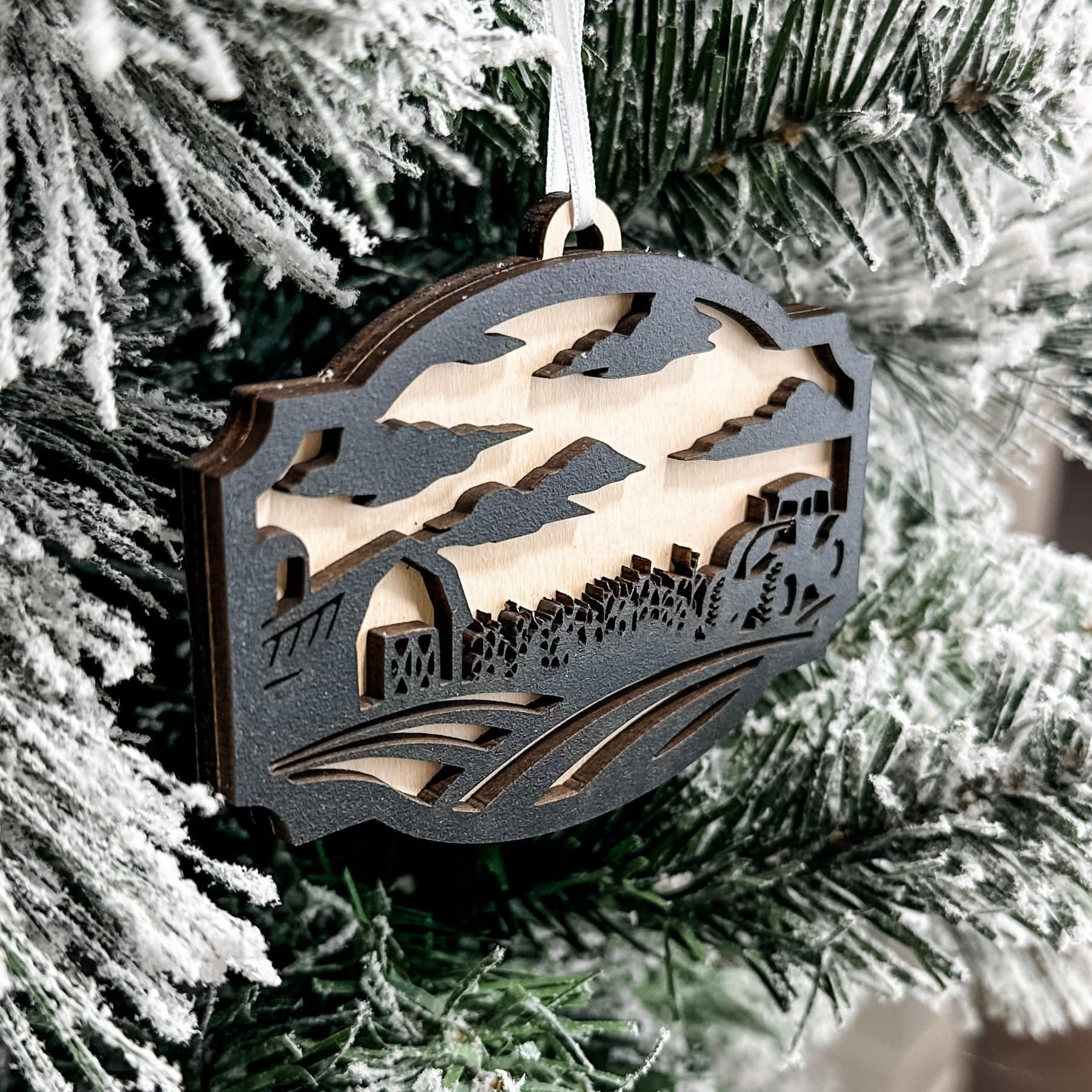 Life is Better at the Farm • 3D Wood Ornament