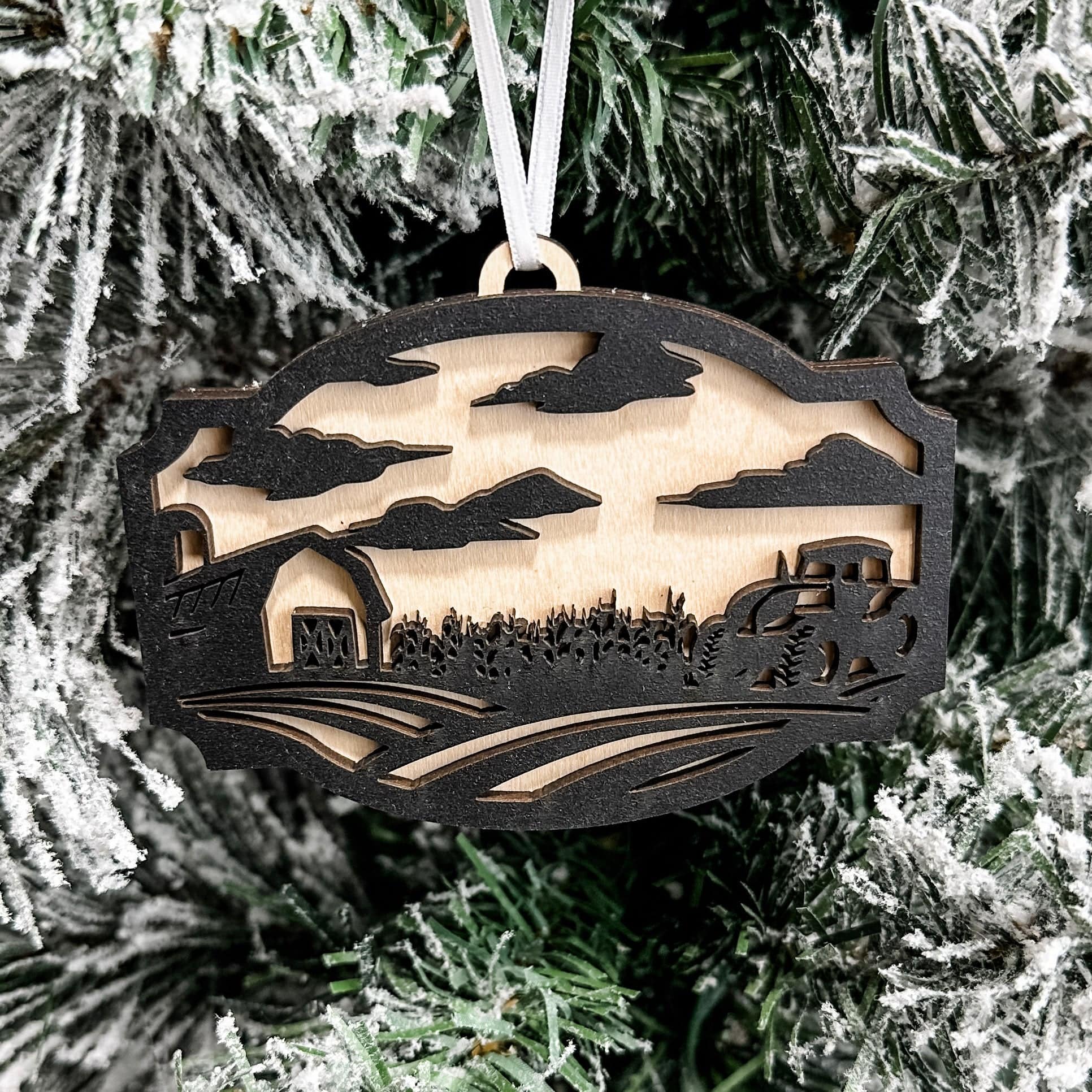 Life is Better at the Farm • 3D Wood Ornament
