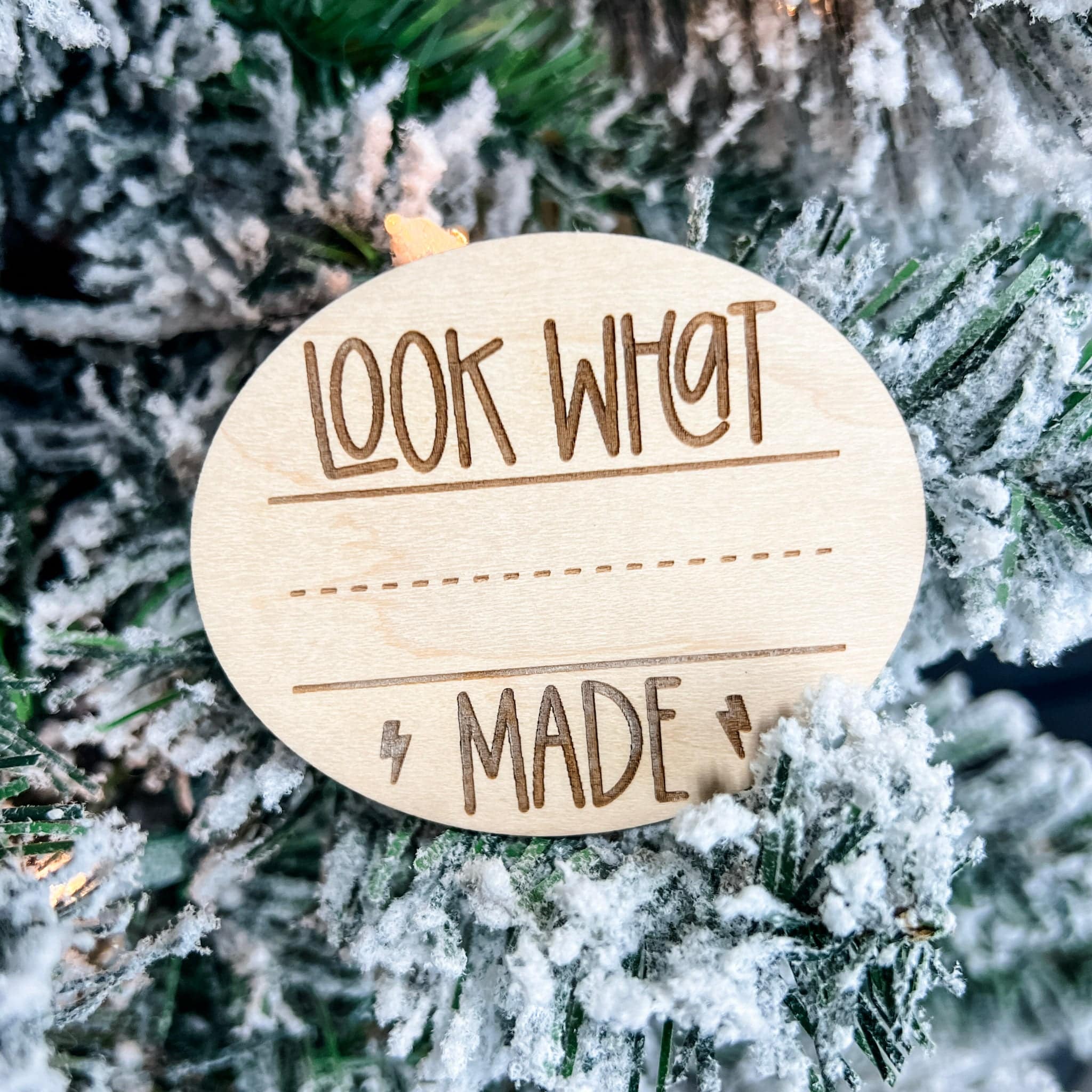 Look What I Made • Interactive Wood Magnet