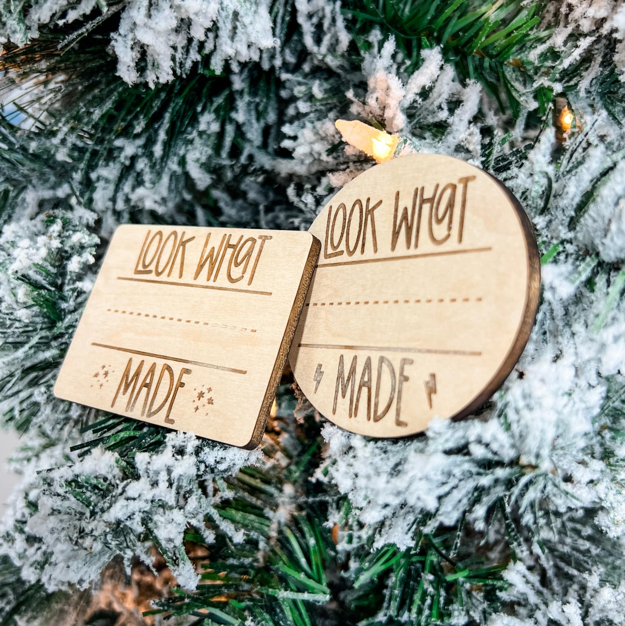Look What I Made • Interactive Wood Magnet