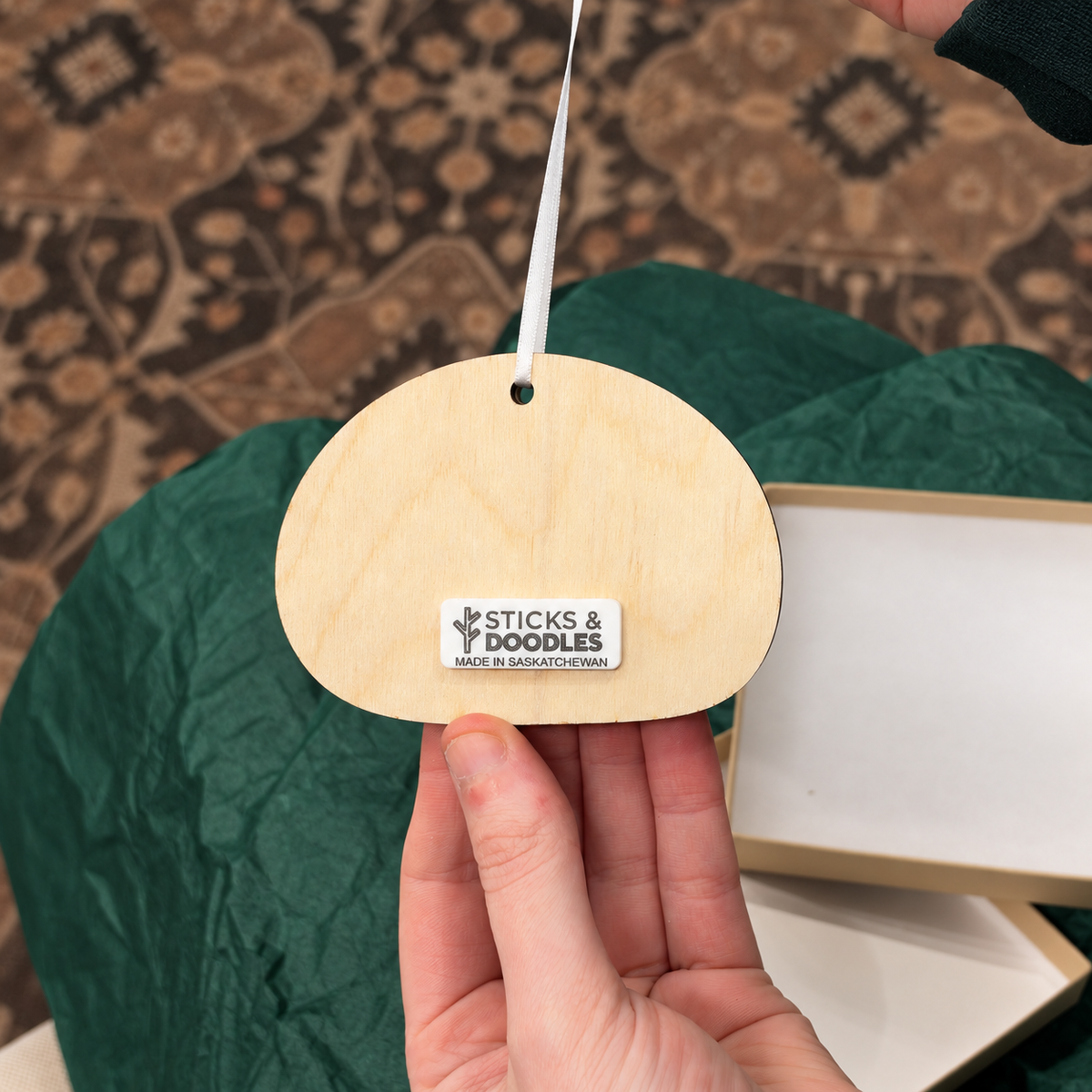 Made With Love Sourdough Ornament