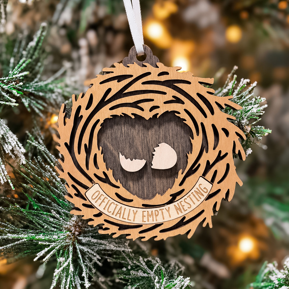 Officially Empty Nesting Ornament
