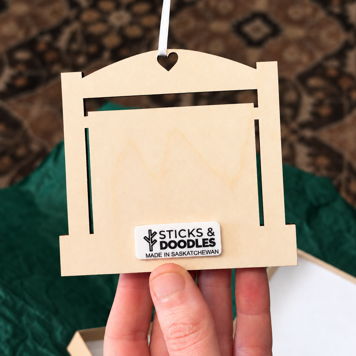 Personalized Family Quilt Ornament