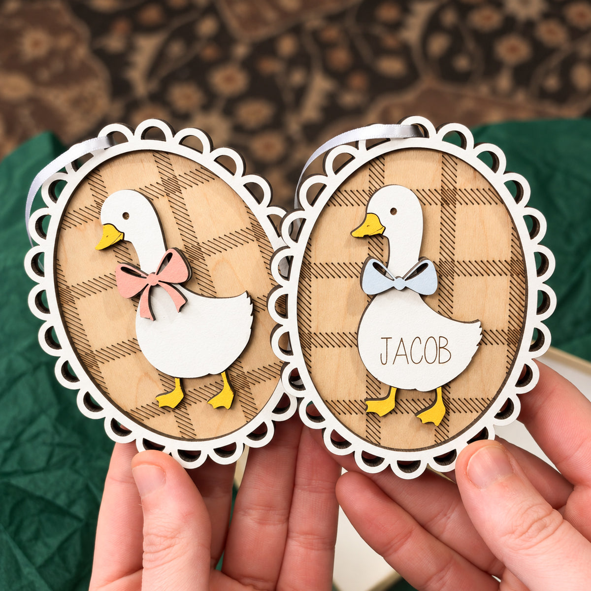 Personalized Goose Ornament