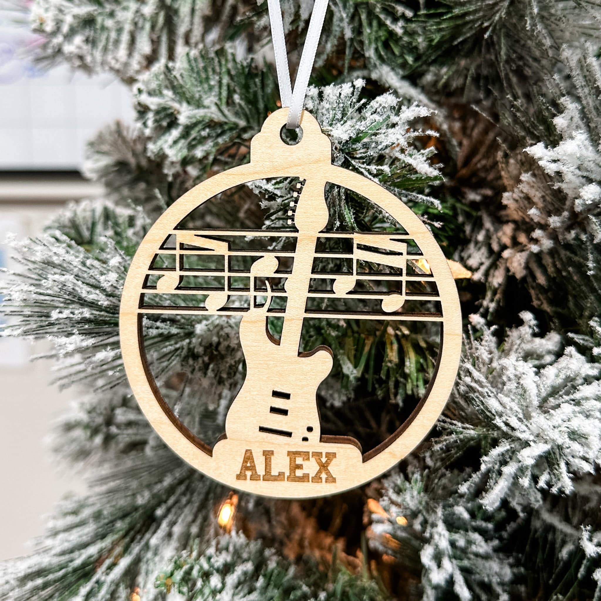 Personalized Music & Dance | 3D Wood Ornaments