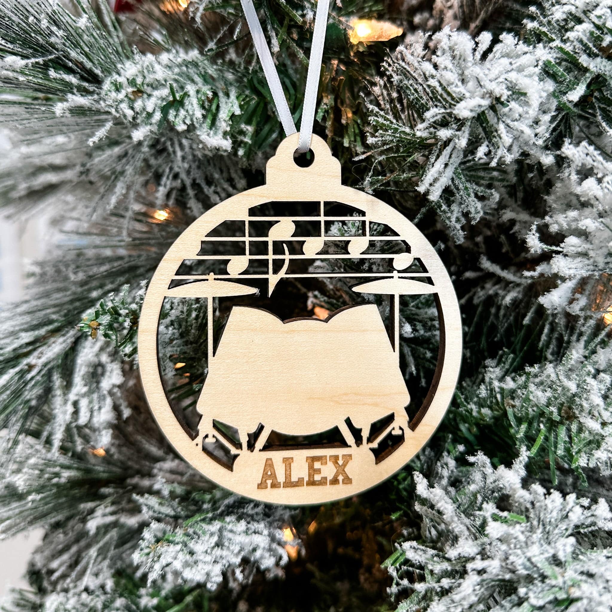 Personalized Music & Dance | 3D Wood Ornaments