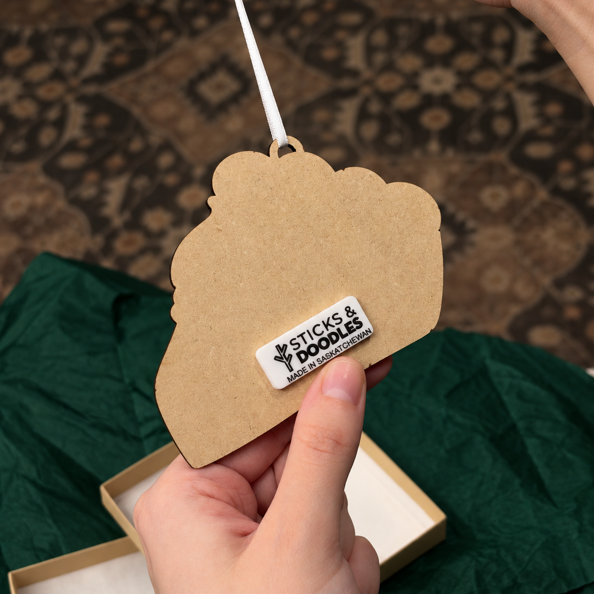 Personalized Pumpkin Pie Ornament
