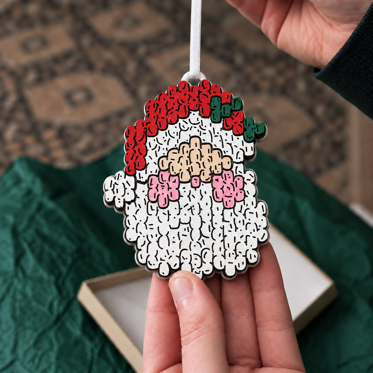 Premium Santa Collectable Ornament