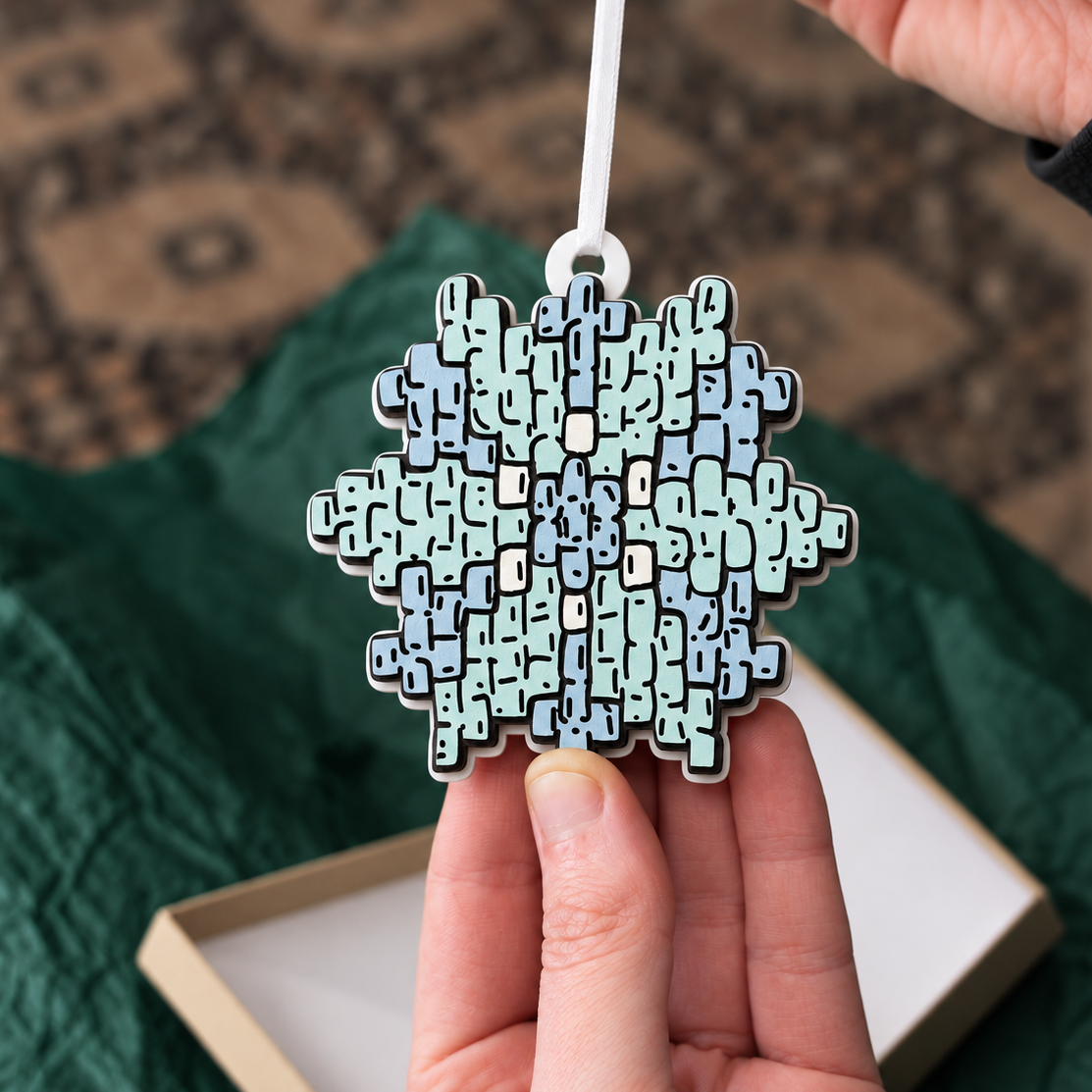 Premium Snowflake Ornament