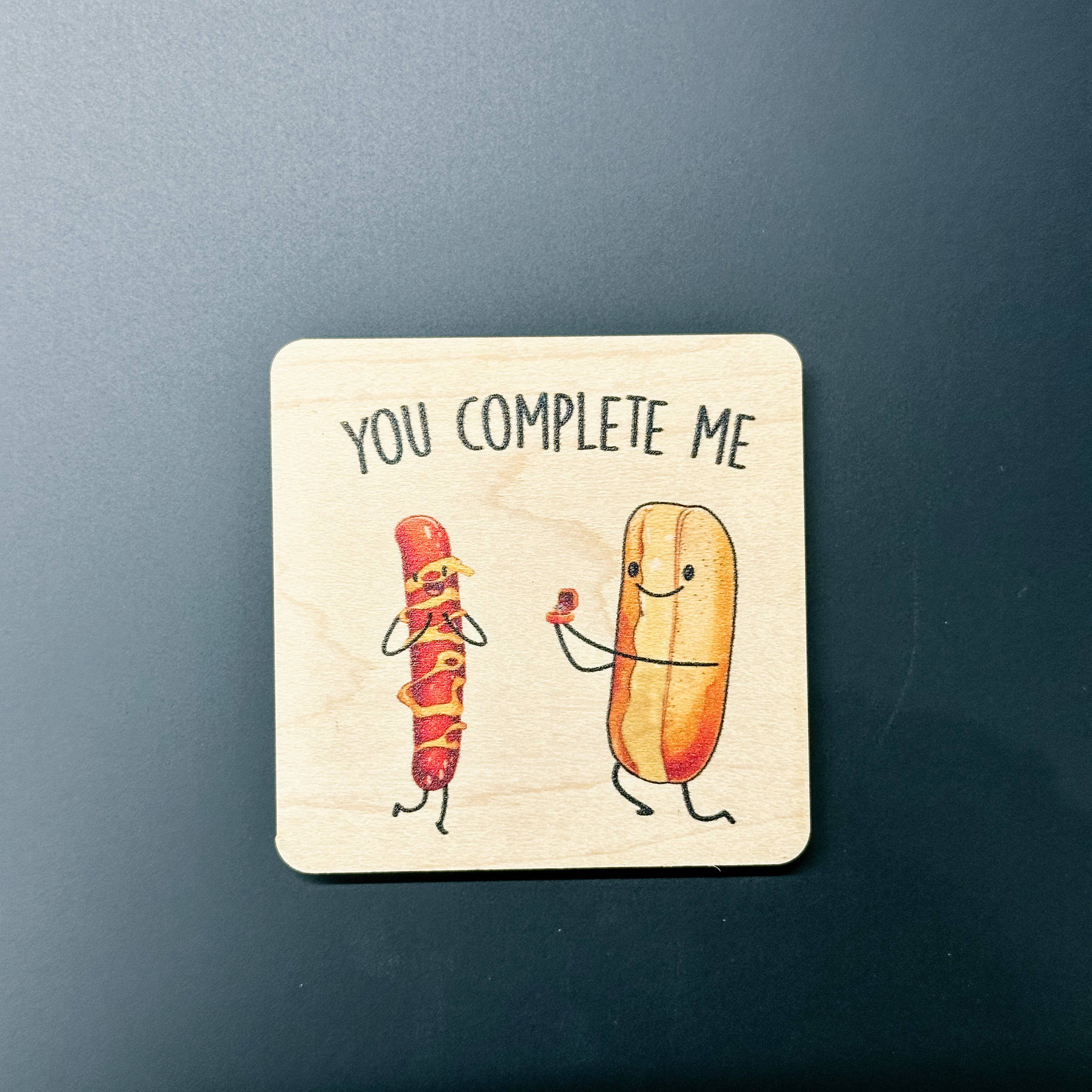 Punny Jokes for Couples | Printed Wood Magnets