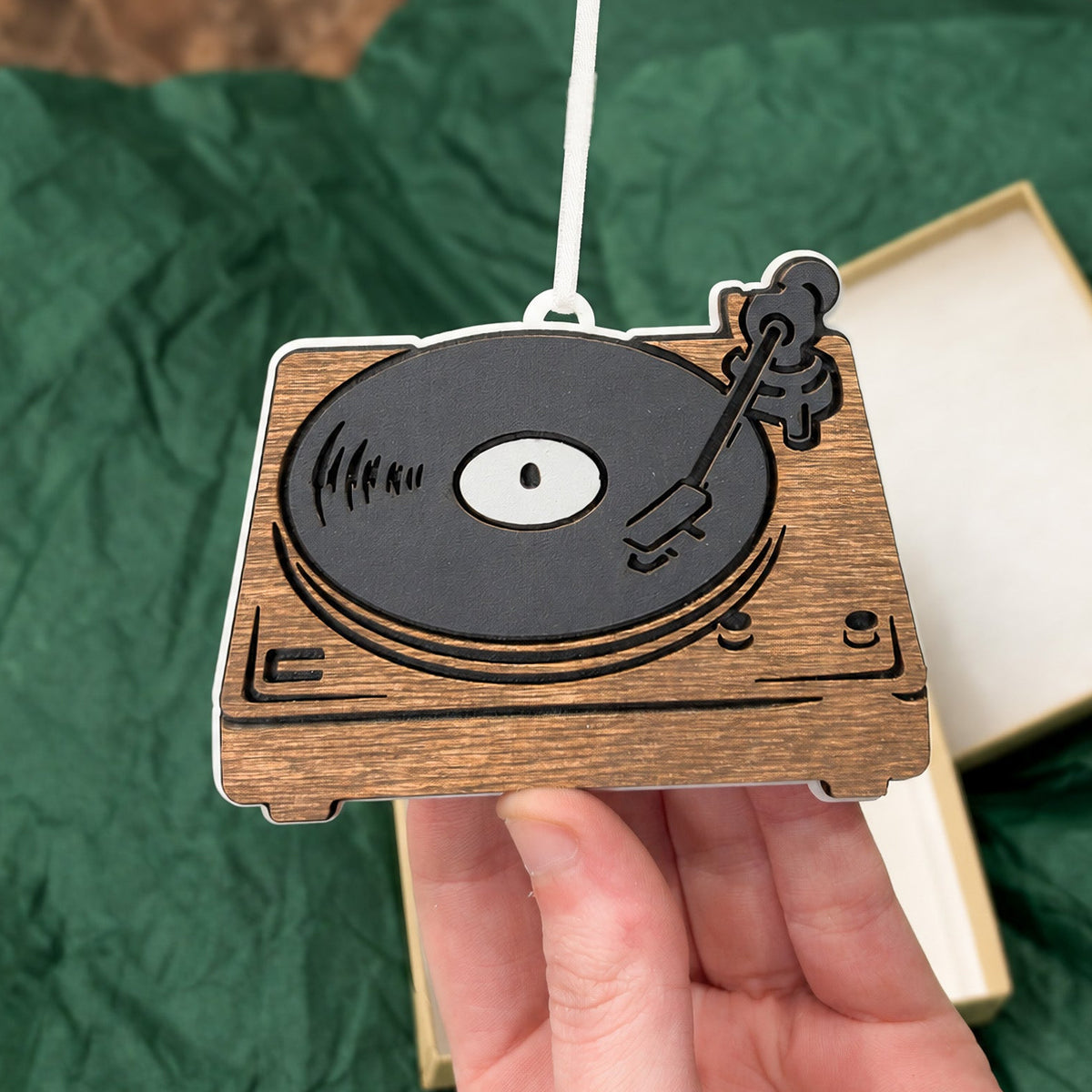 Record Player Ornament