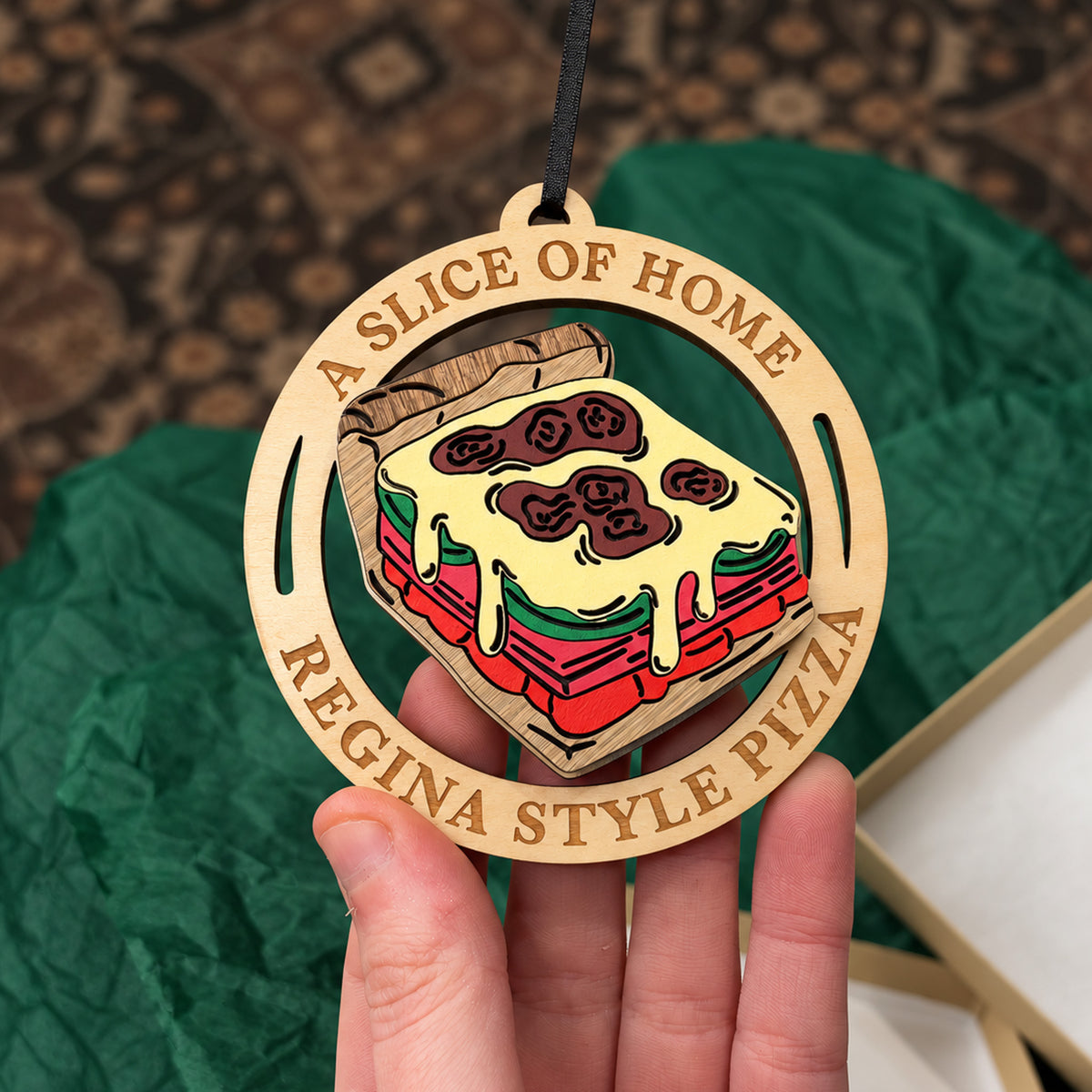 Regina Style Pizza Ornament