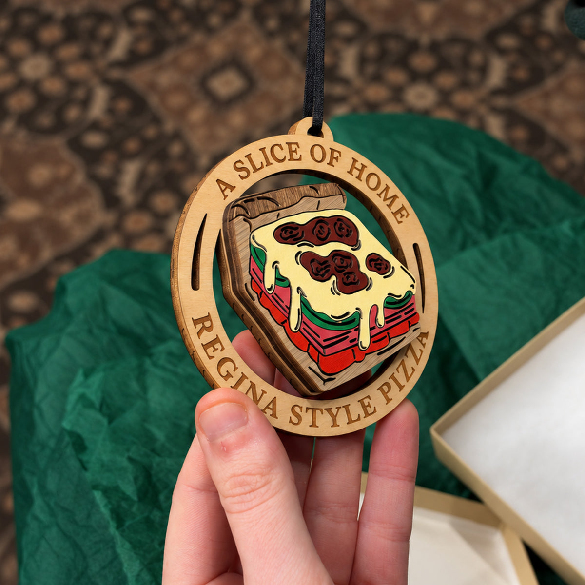 Regina Style Pizza Ornament