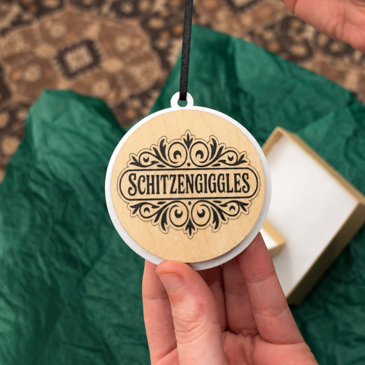 Schitzengiggles Ornament