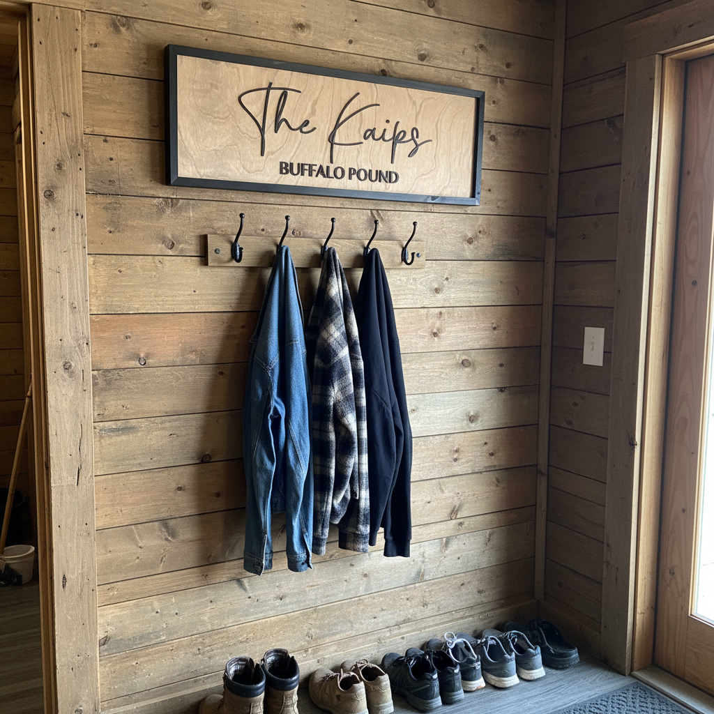 The Legacy Family Name Sign