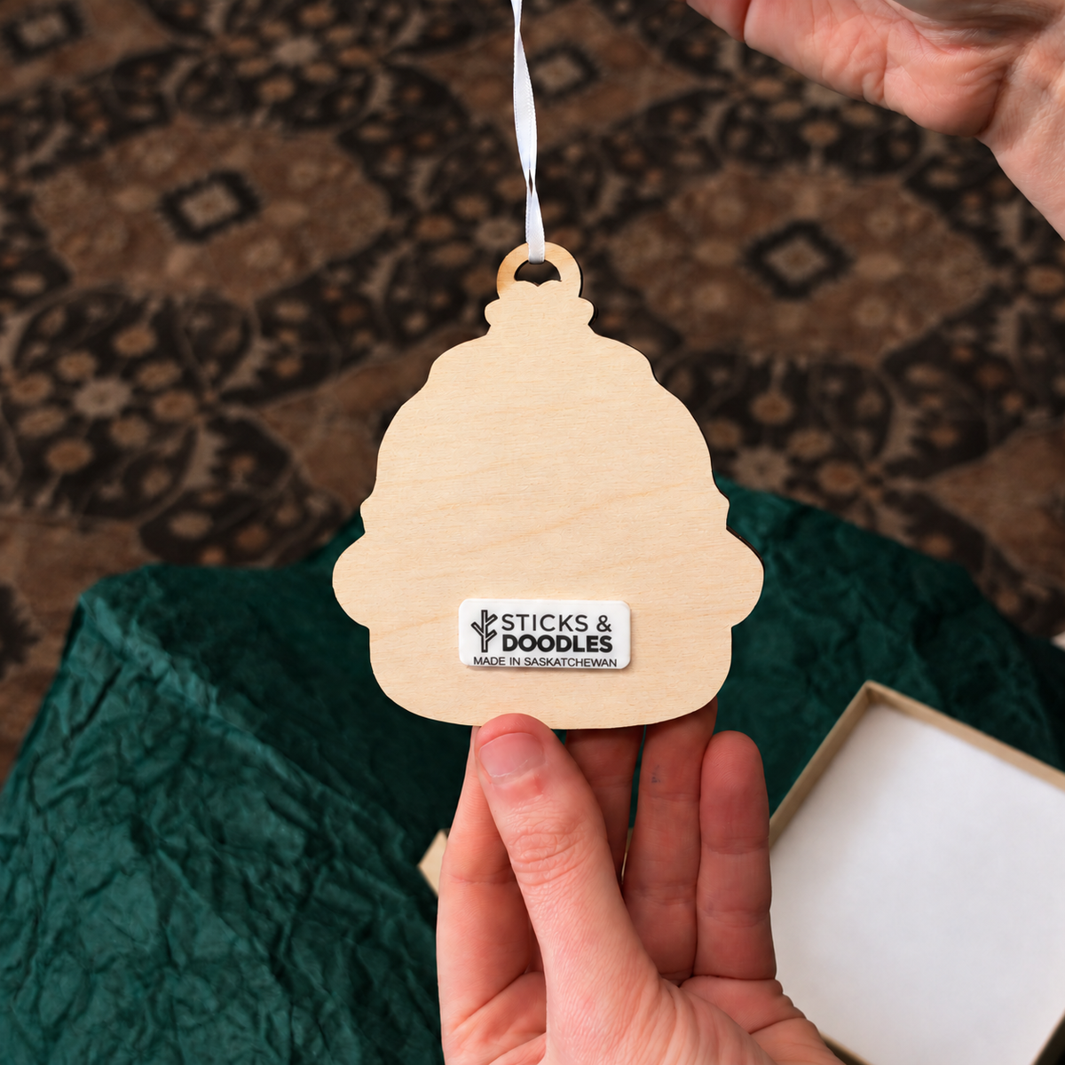 Snowman Toque Ornament
