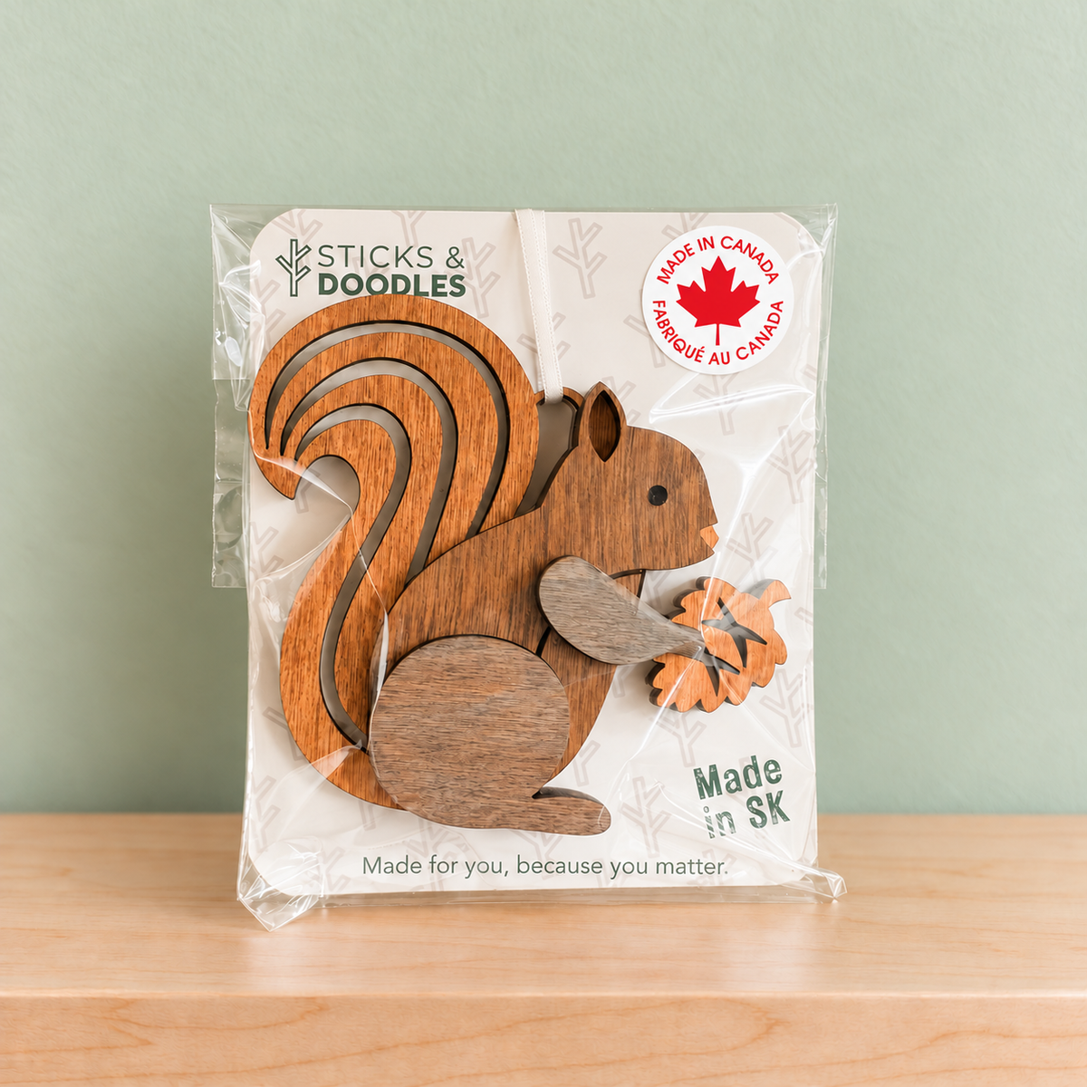 Squirrel Ornament
