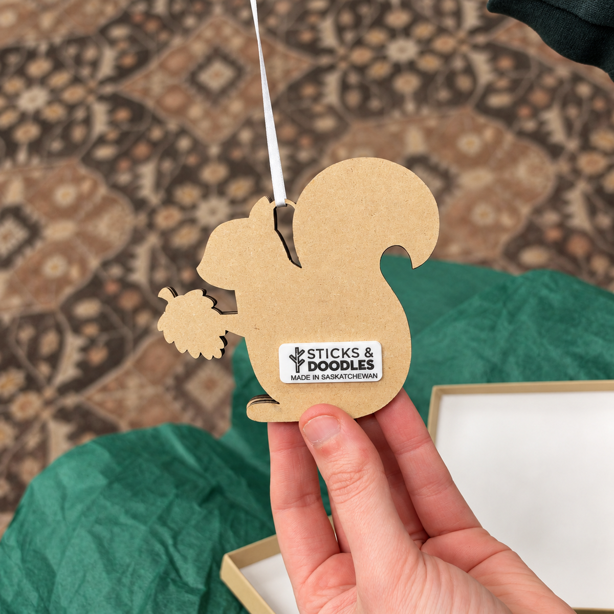 Squirrel Ornament