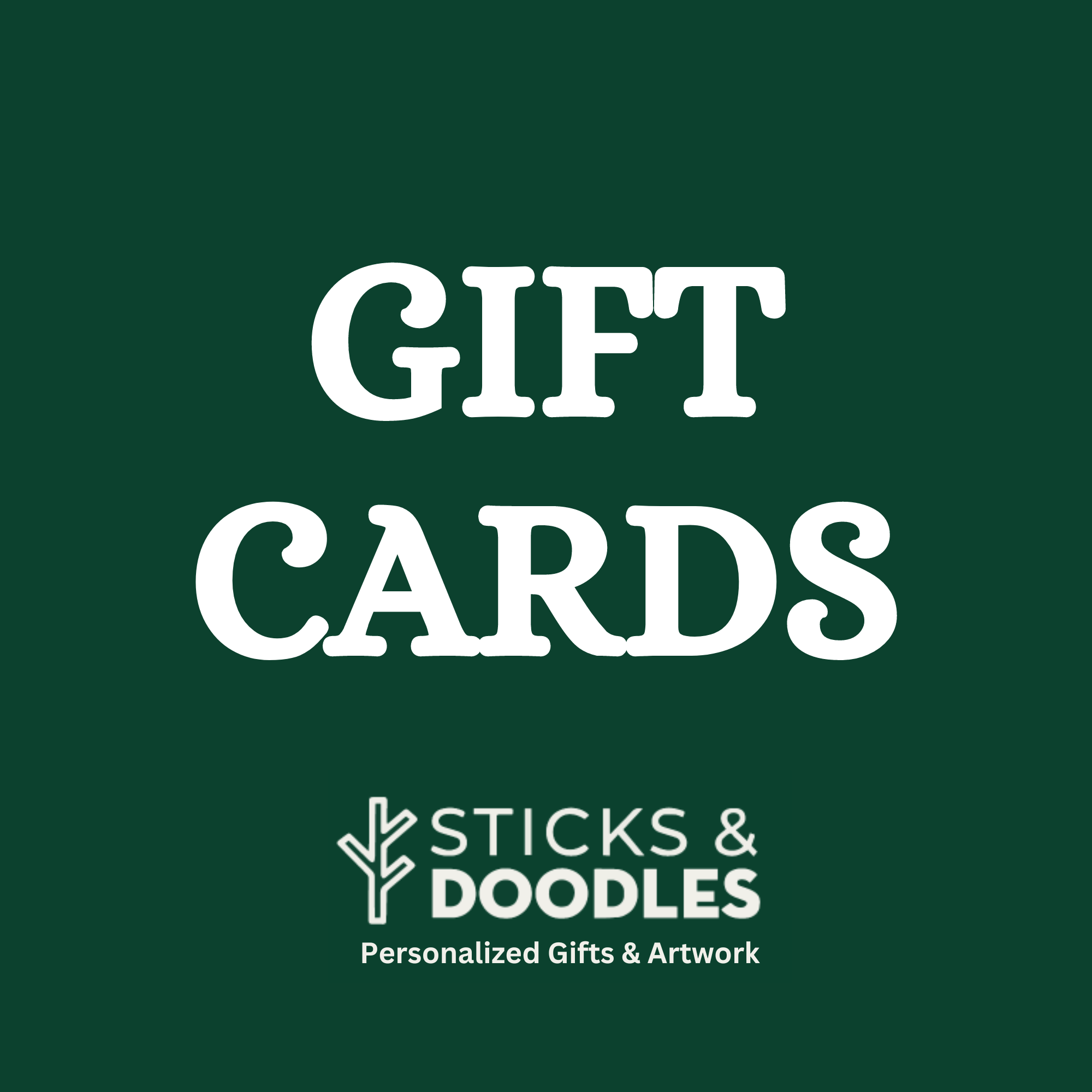 Sticks & Doodles Gift Card