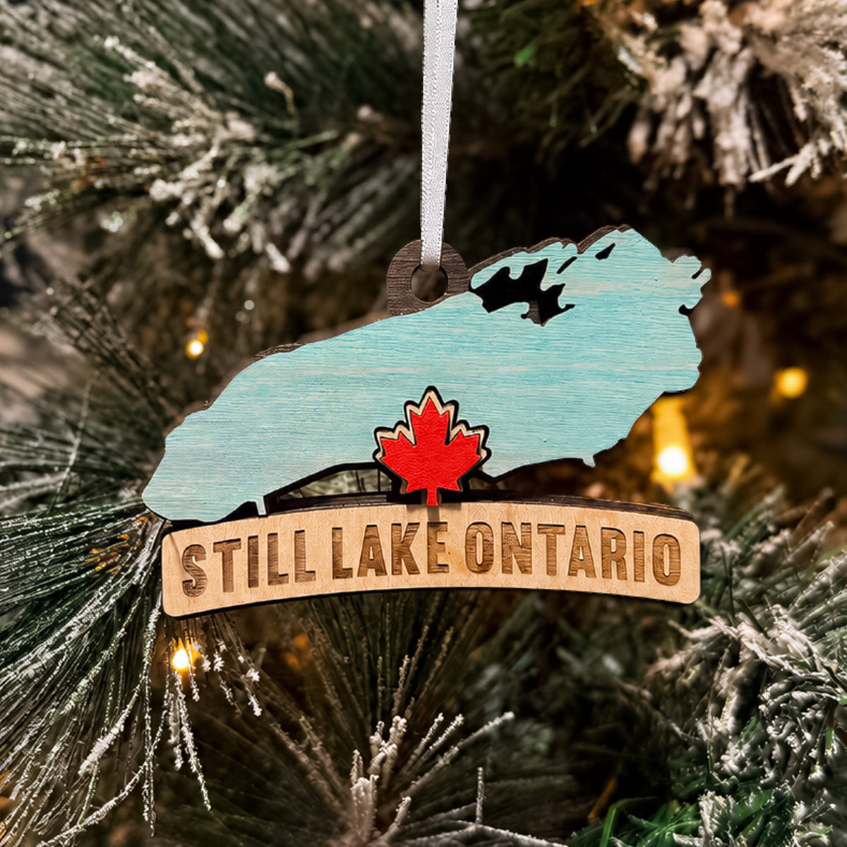 Still Lake Ontario Ornament