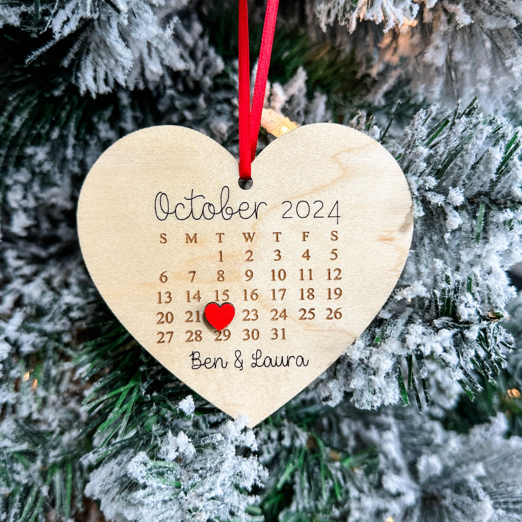 The Best Day of the Year | 3D Wood Ornament