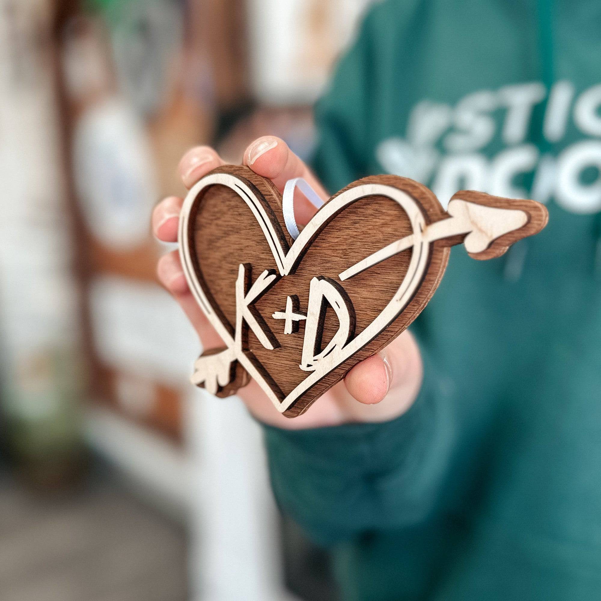 The Carved Heart for Couples in Love