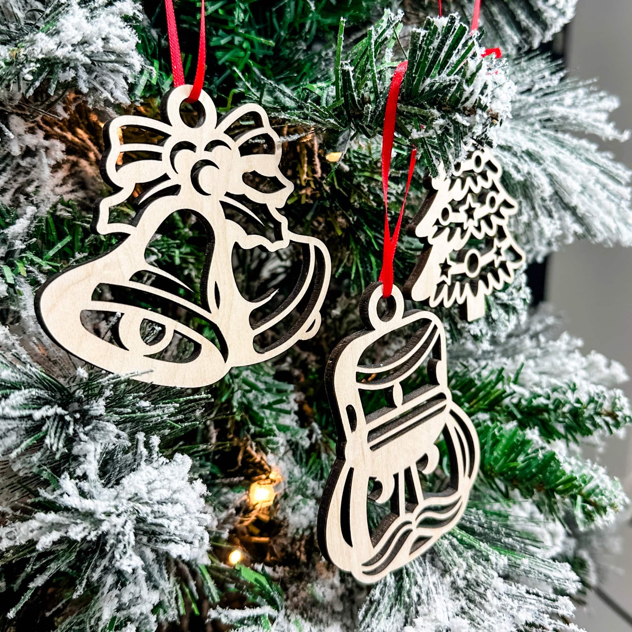The Christmas Cutout Collection • Wood Ornaments