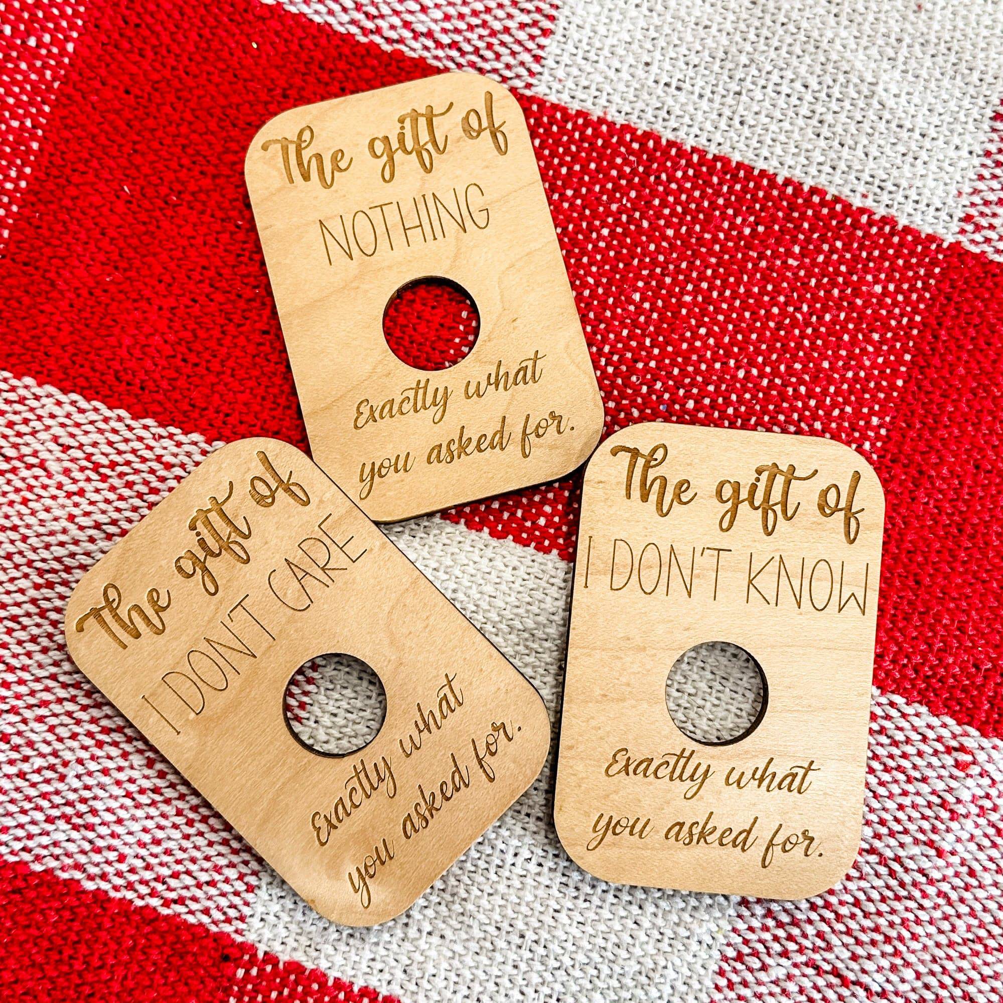 The Gift of Nothing • Engraved Christmas Magic