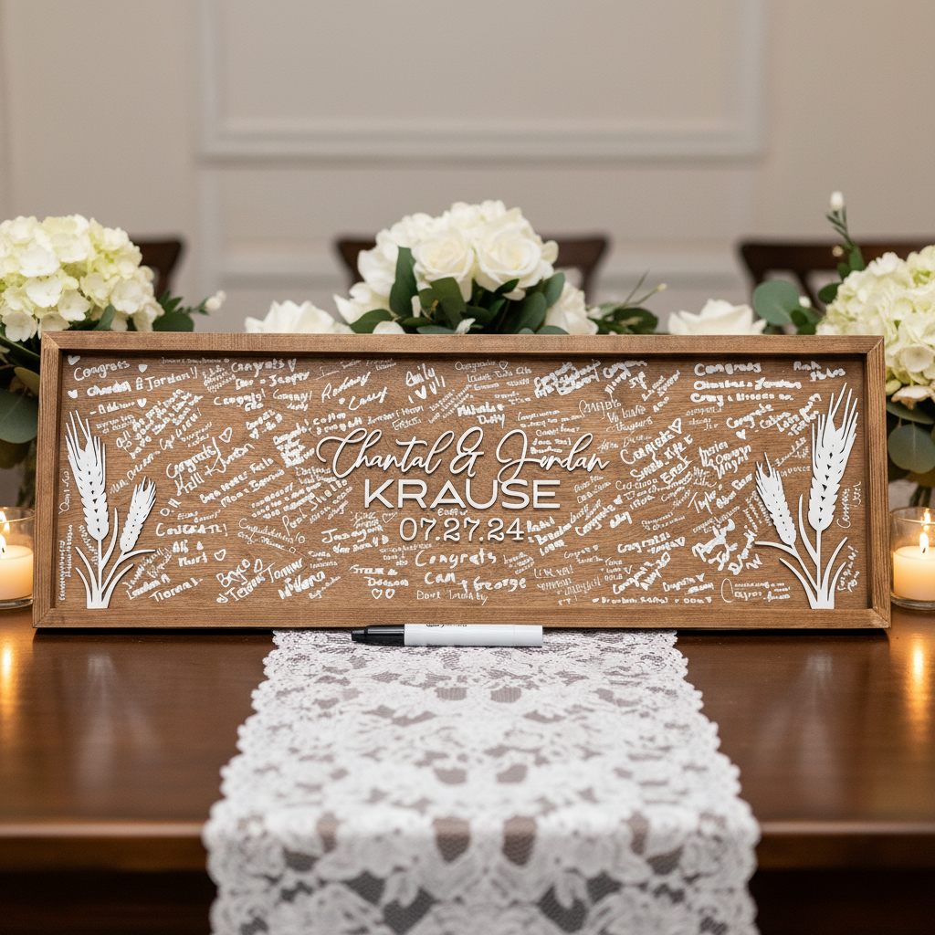 #Guestbook Design_Wheat