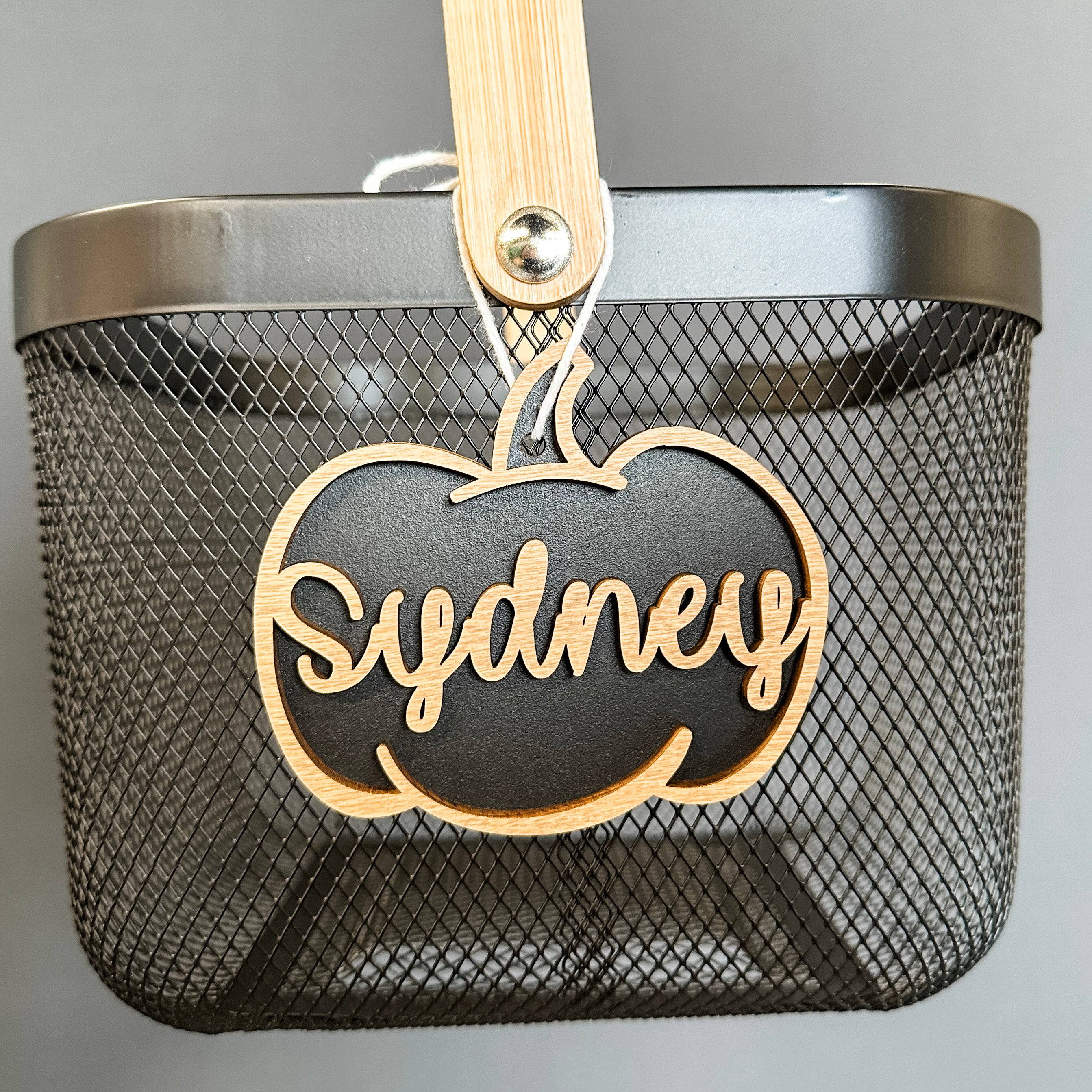Halloween Basket Tag Collection • Personalized Name Tags • For Trick-or-Treat Bags & Candy Baskets