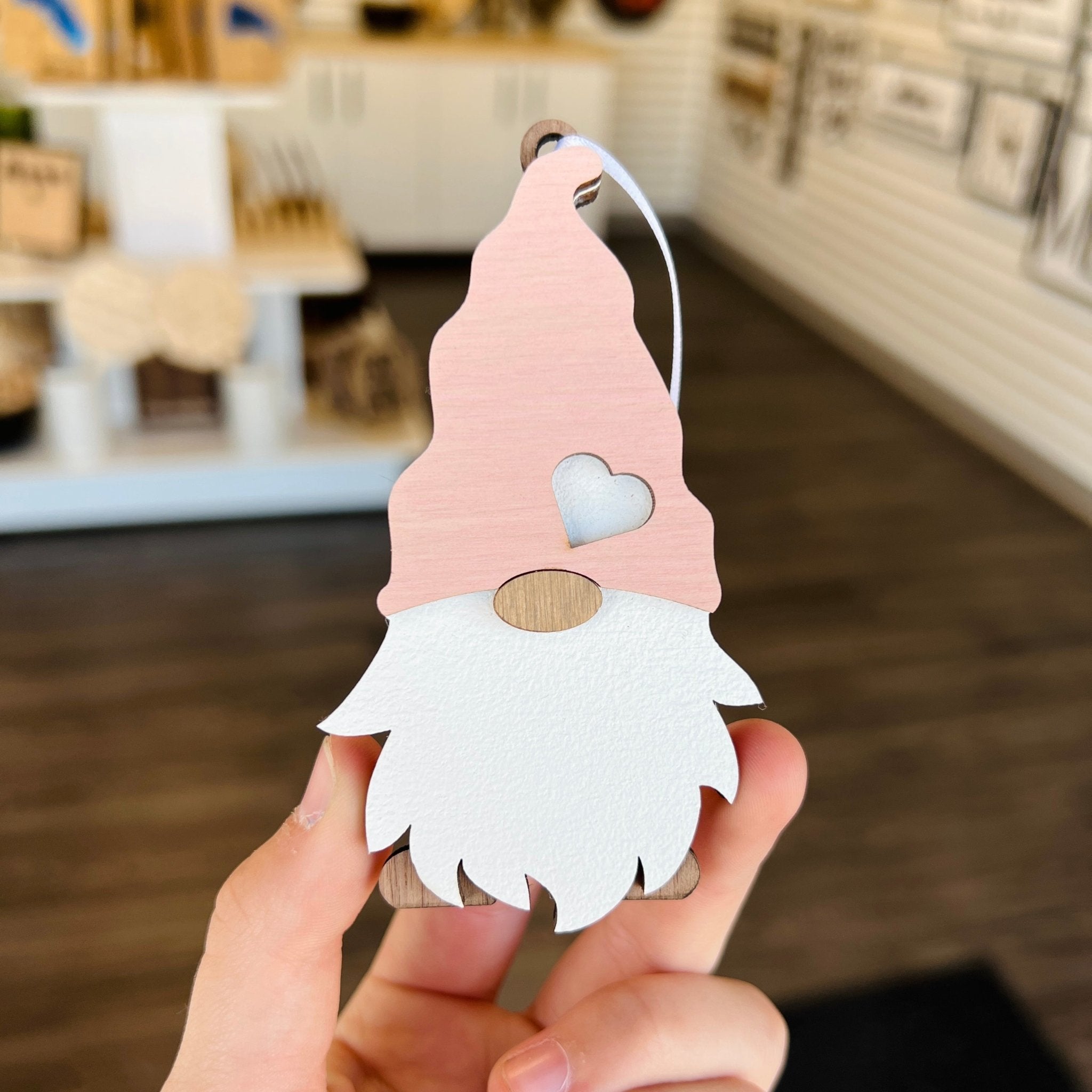 Holiday Wood Gnome Ornaments (Choose from 5 Holidays!) - Sticks & Doodles
