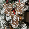 We're Just Cuddling • 3D Wood & Acrylic Ornaments