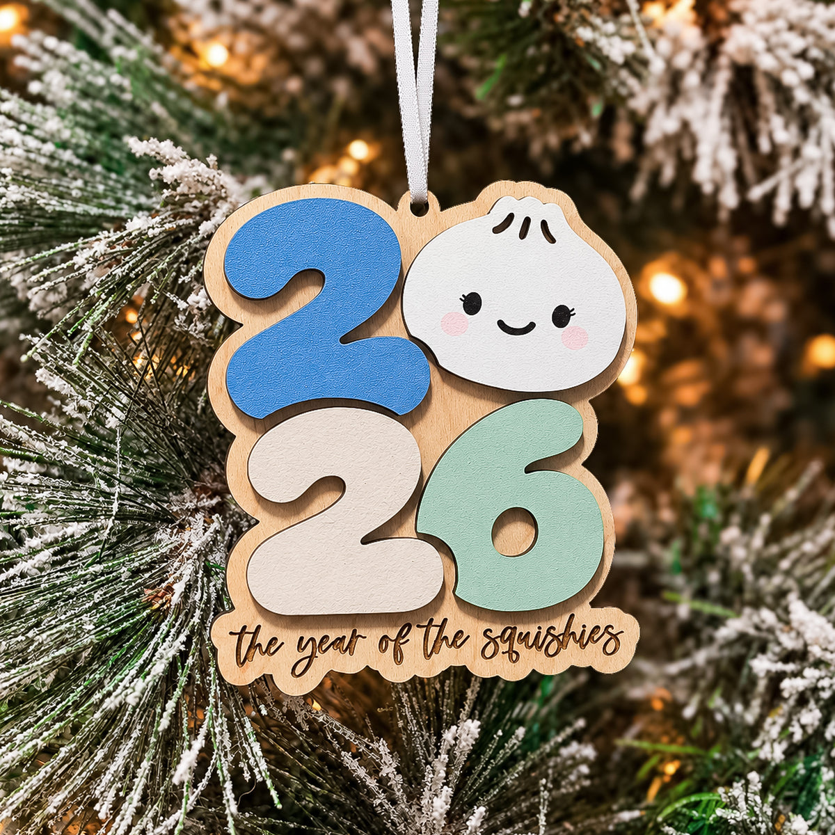 Year of the Squishies Ornament