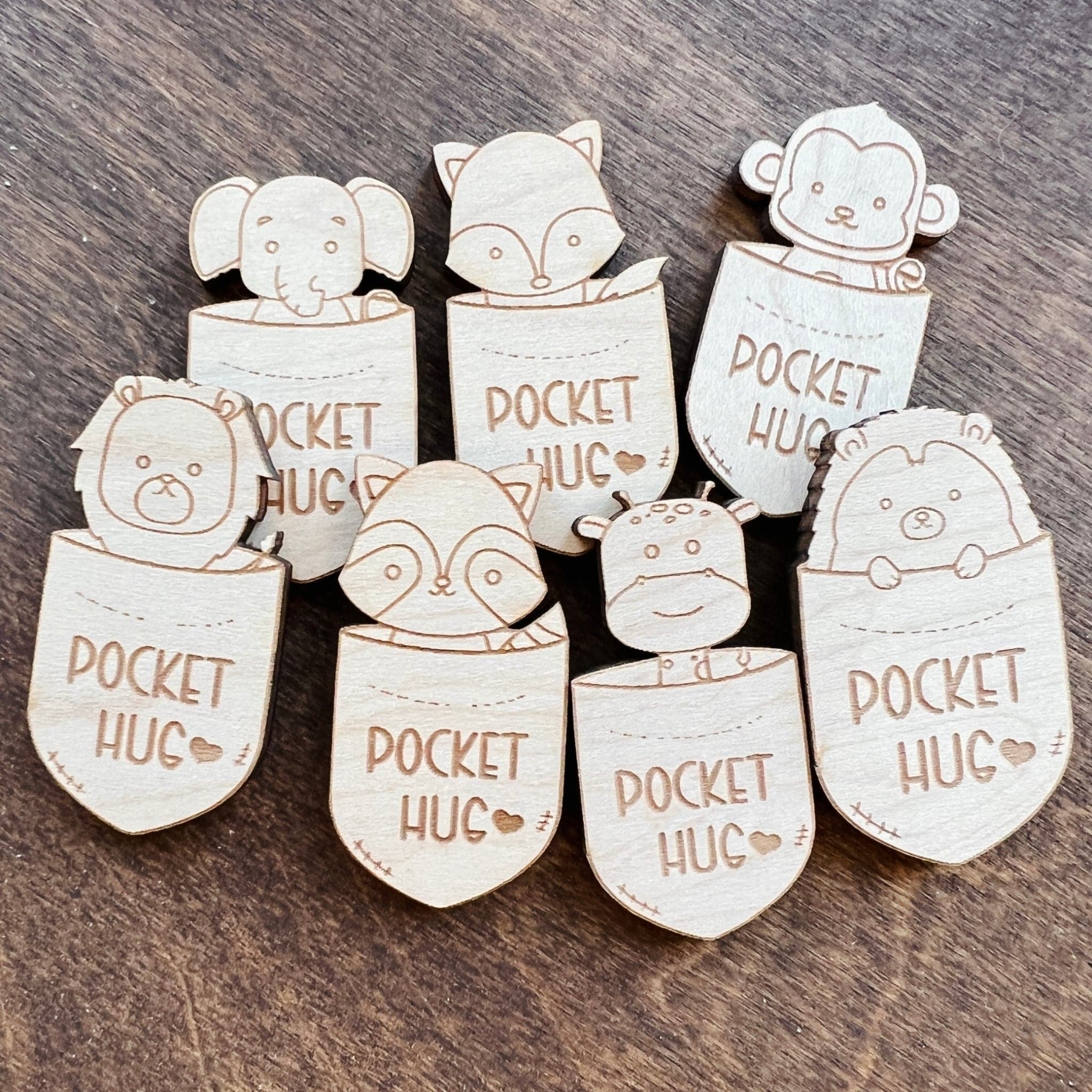 Animal Pocket Hugs - Sticks & Doodles