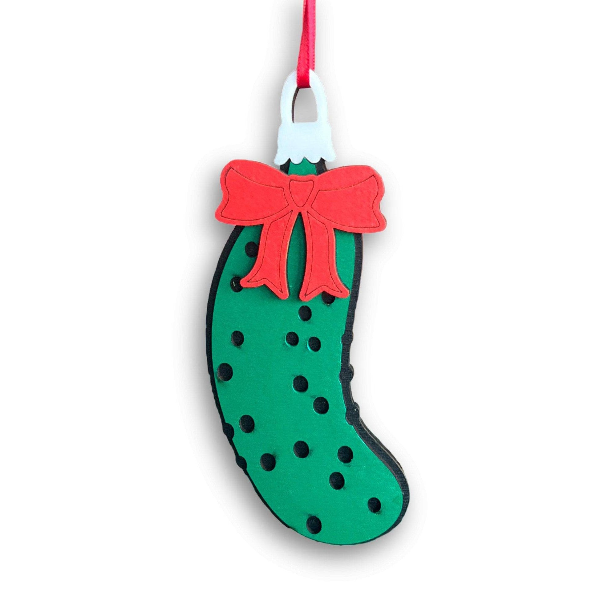 Christmas Pickle Ornament - Sticks & Doodles