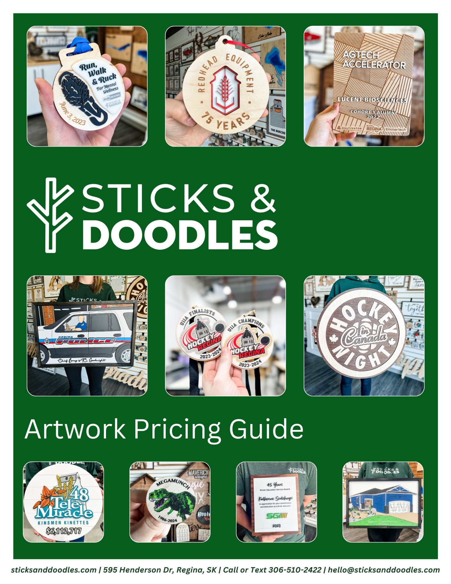Custom Product Guide - Sticks & Doodles