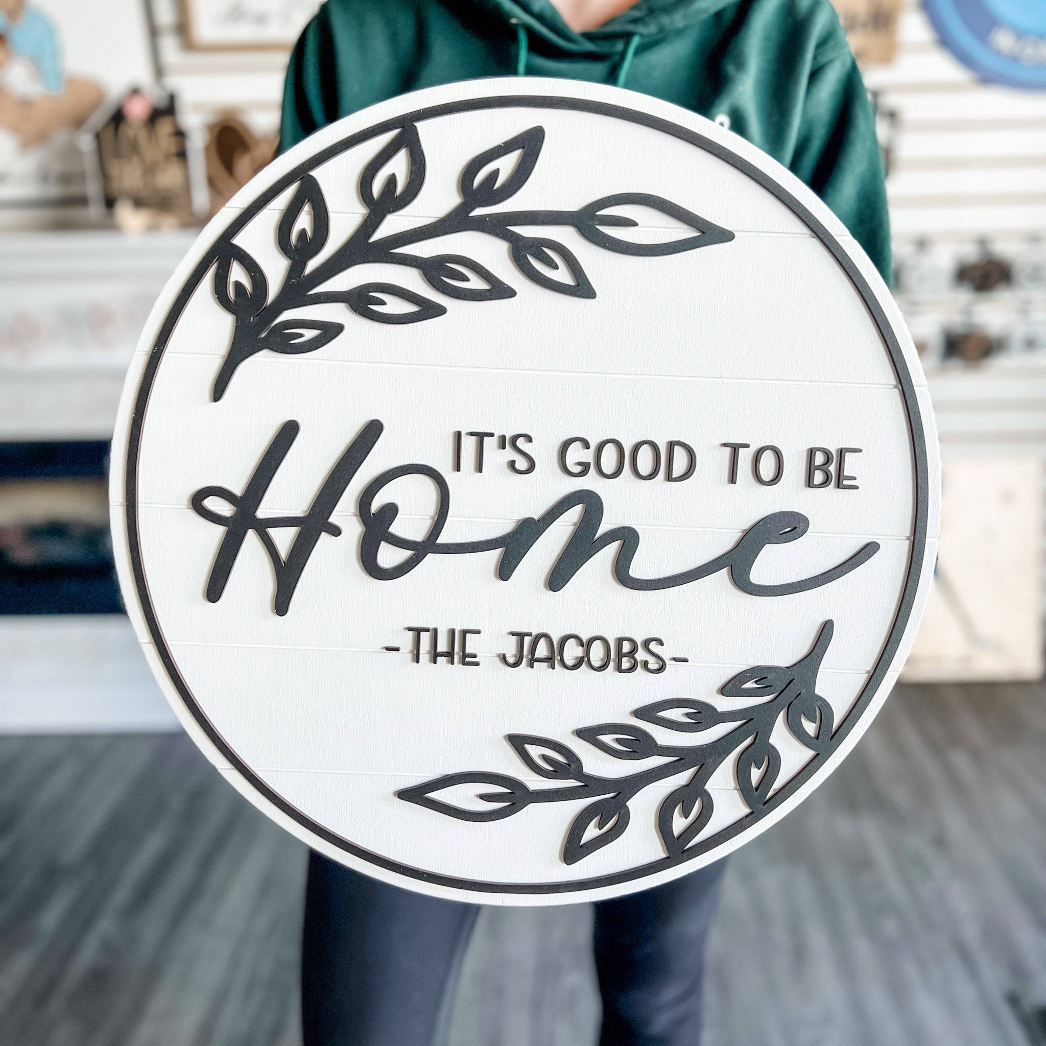It's Good to be Home 3D Shiplap Sign - Sticks & Doodles