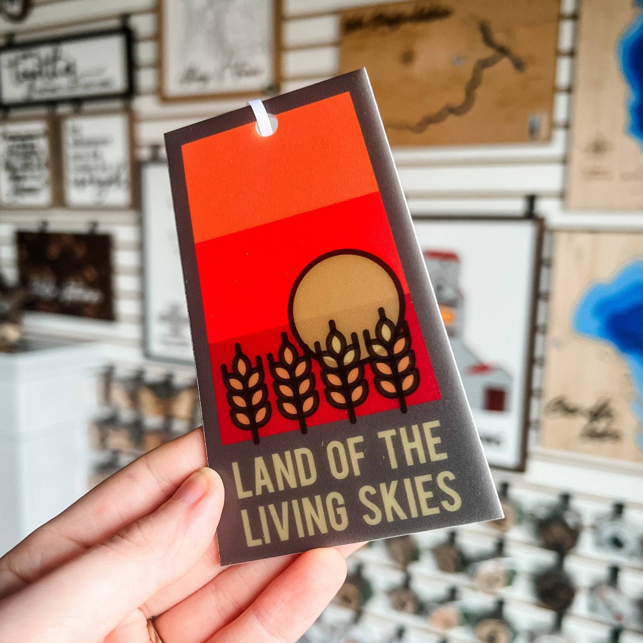 Land Of The Living Skies Ornament - Sticks & Doodles