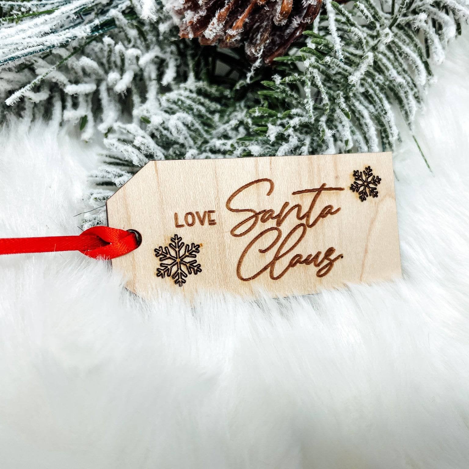 Love Santa Claus Tag - Sticks & Doodles