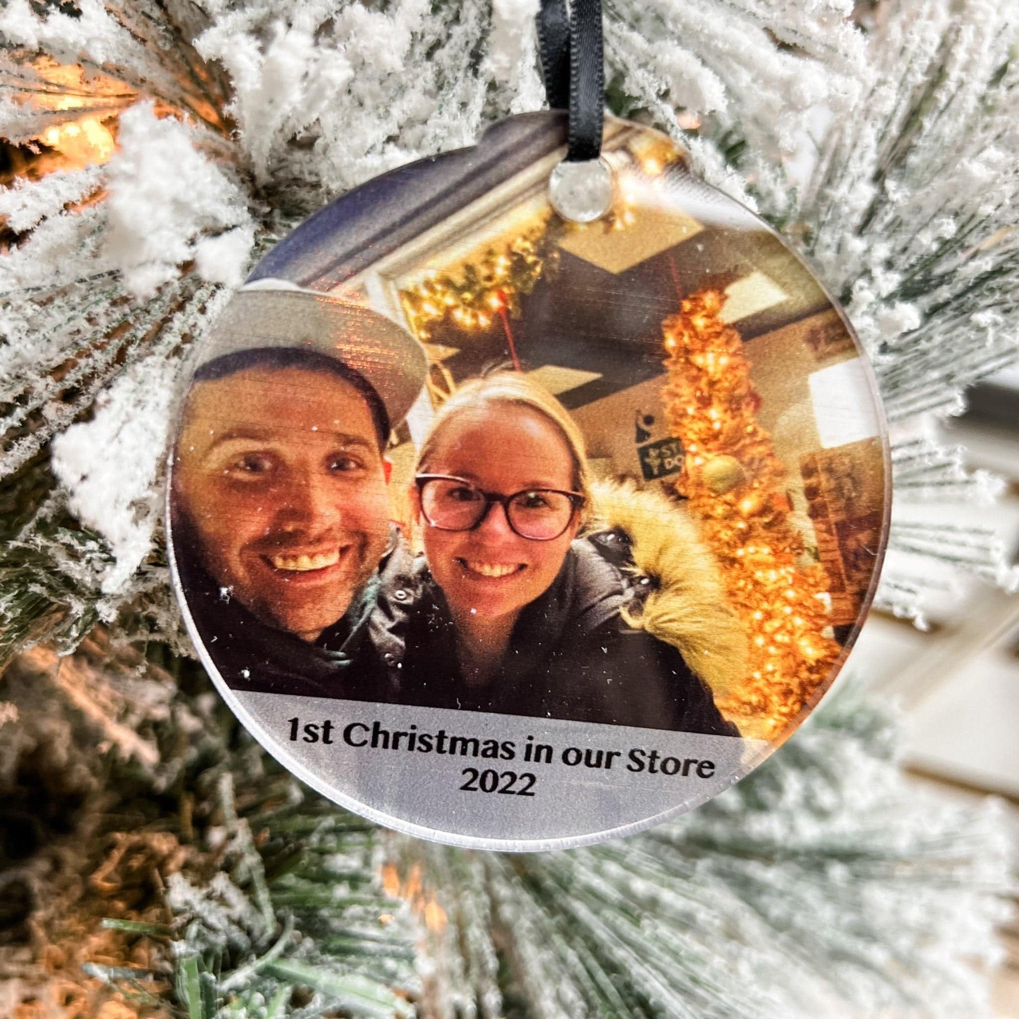 Photo Ornaments *Available for a Limited Time!* - Sticks & Doodles