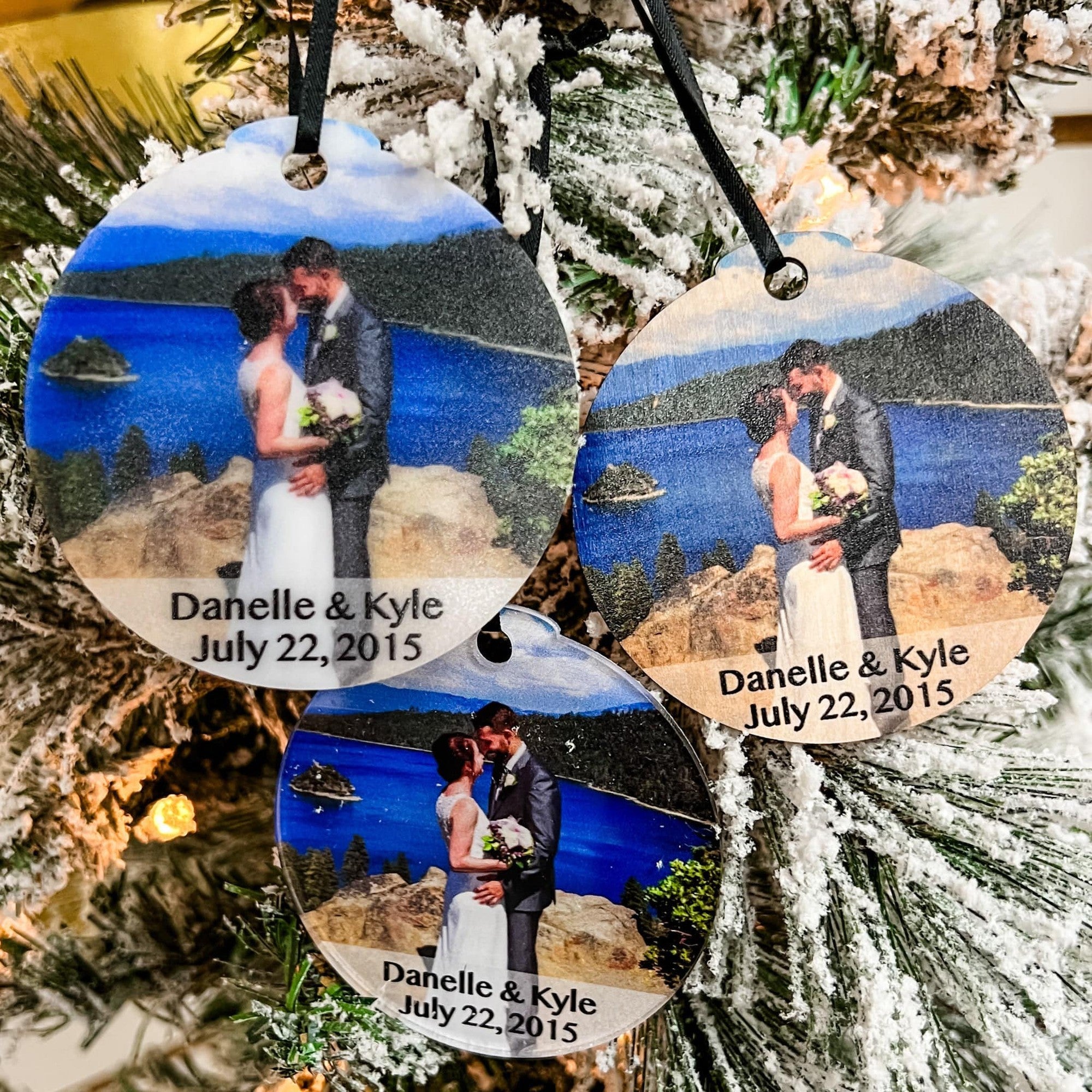 Photo Ornaments *Available for a Limited Time!* - Sticks & Doodles