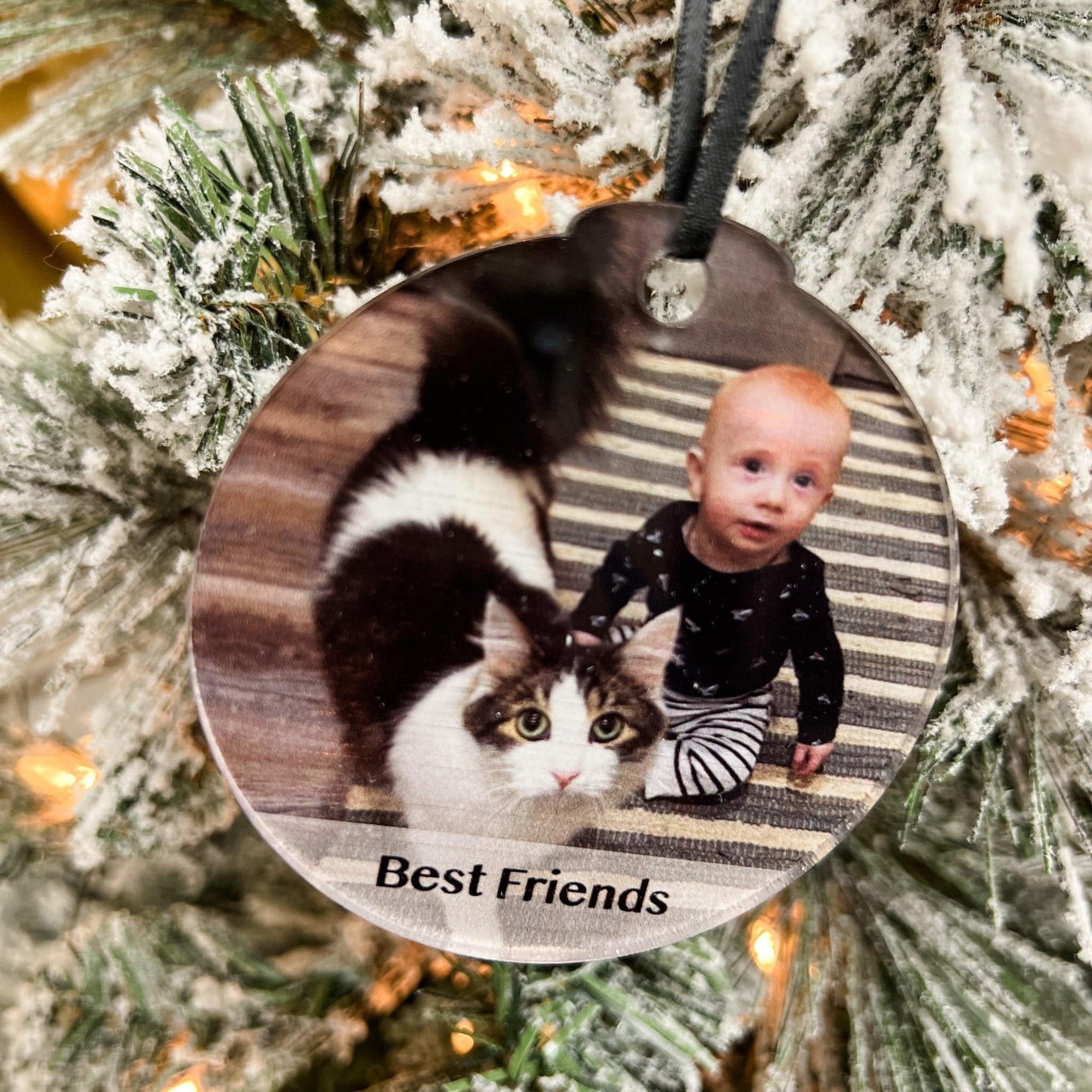 Photo Ornaments *Available for a Limited Time!* - Sticks & Doodles