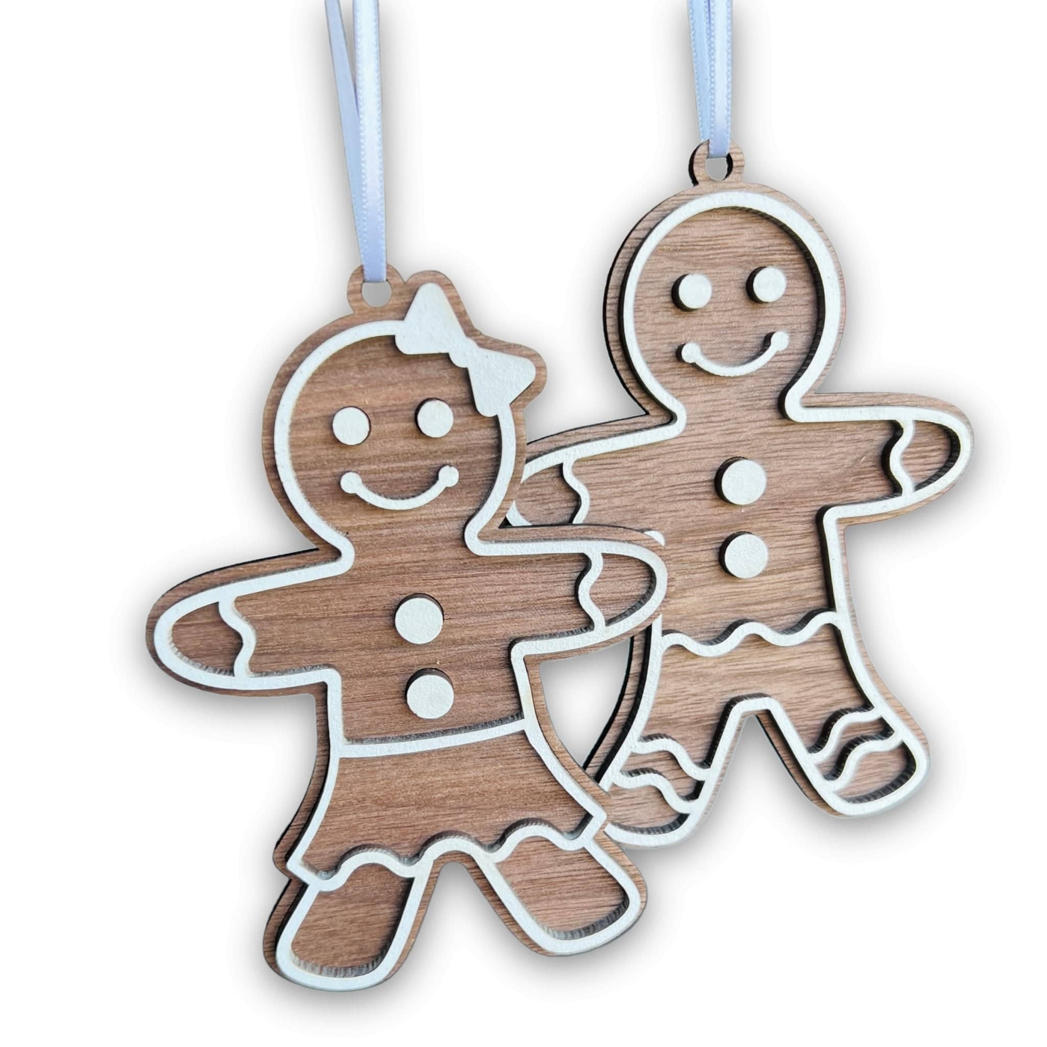 The Cutest Gingerbread People Ornaments - Sticks & Doodles